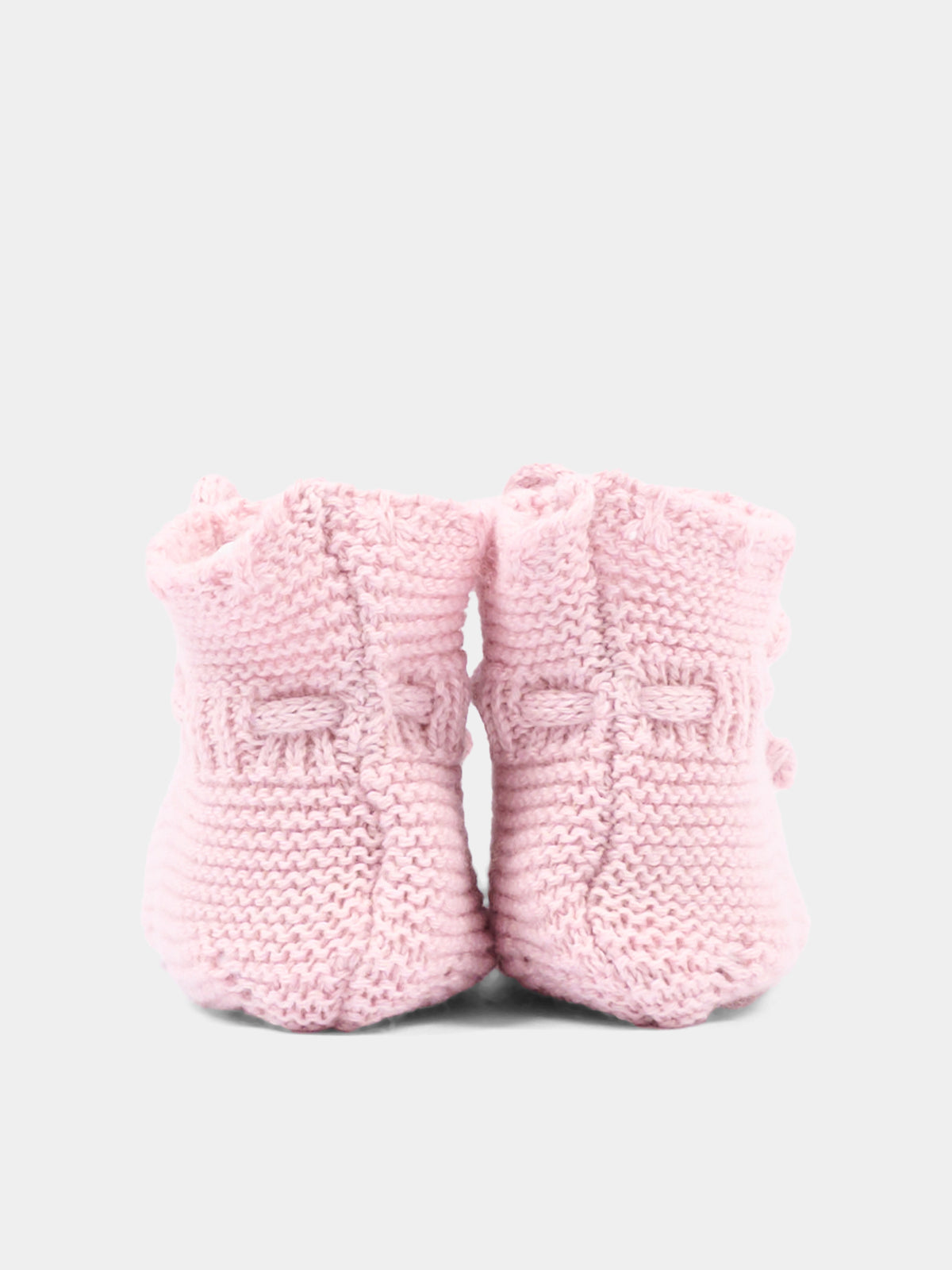 Babbucce rosa per neonata in maglia,Martín Aranda,023-10325 P07