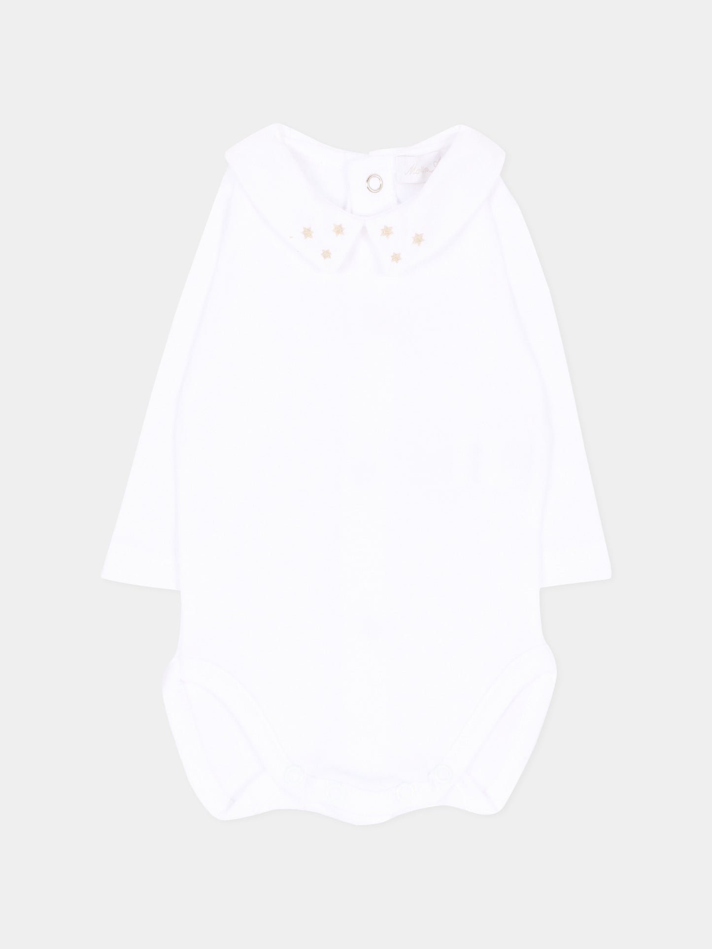 Body bianco per neonati con stelle,Martín Aranda,026-27335 PW01