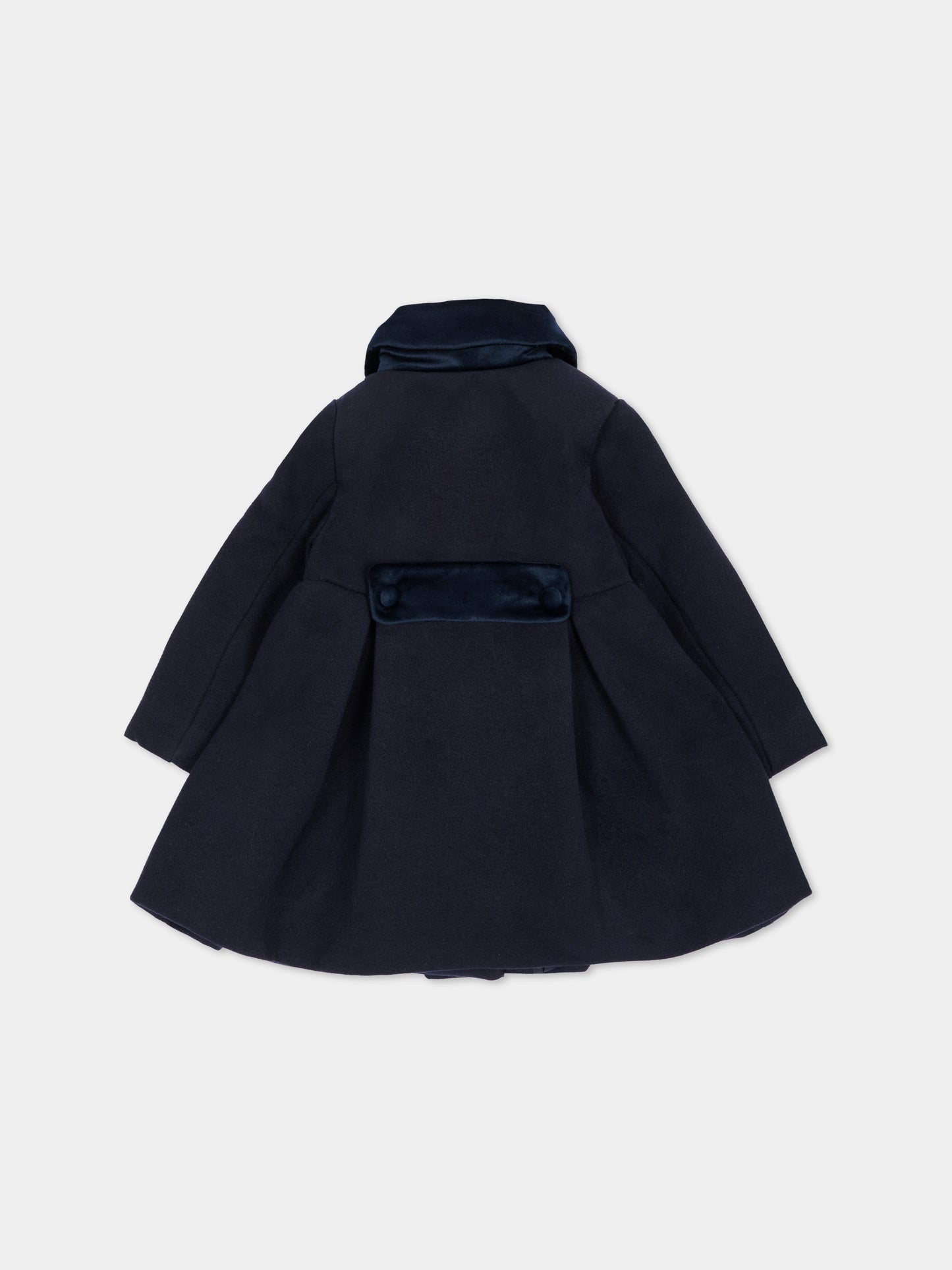 Cappotto blu per neonata,Patachou,PAP 47 CA4333261 360