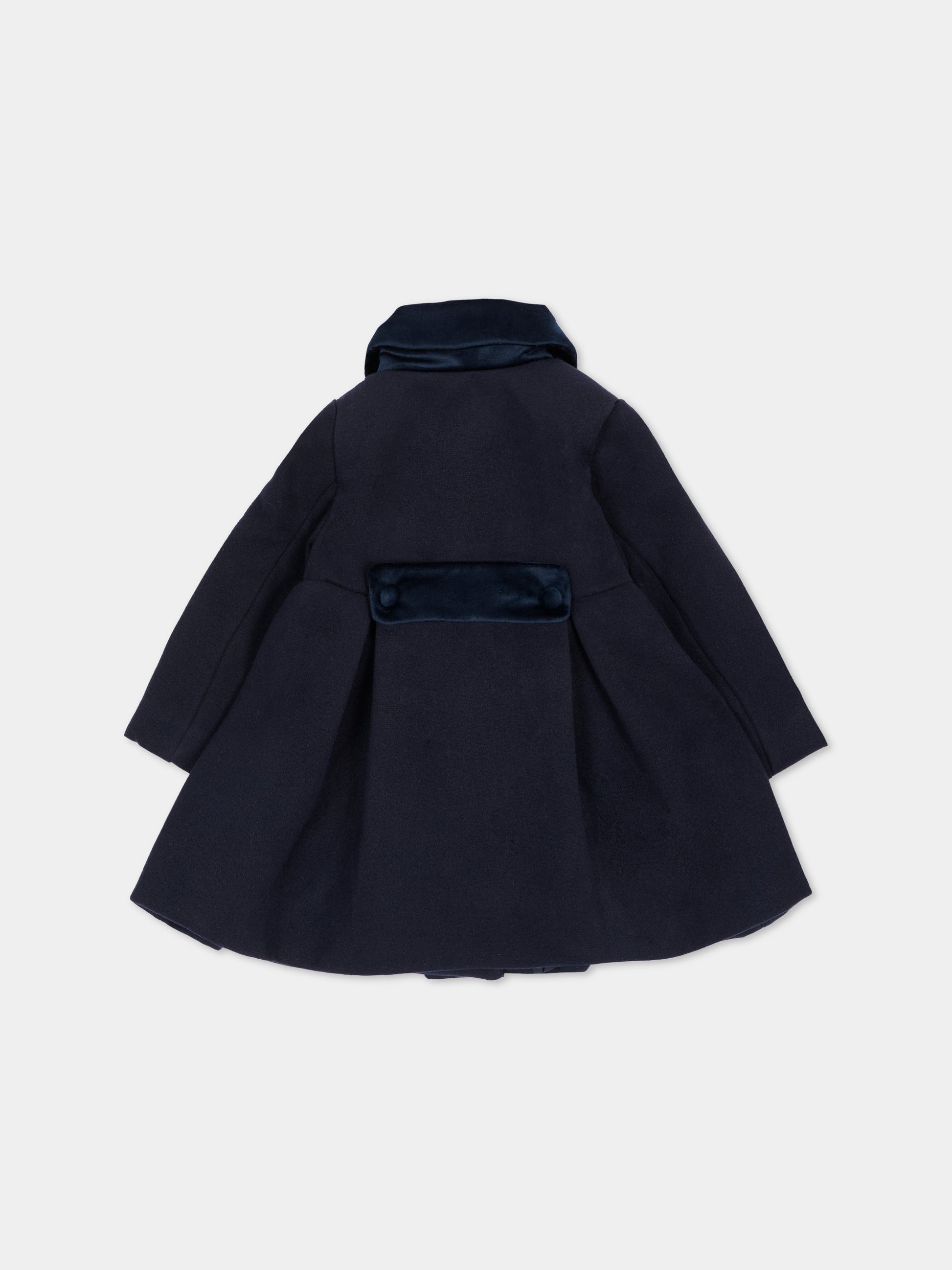 Cappotto blu per neonata,Patachou,PAP 47 CA4333261 360