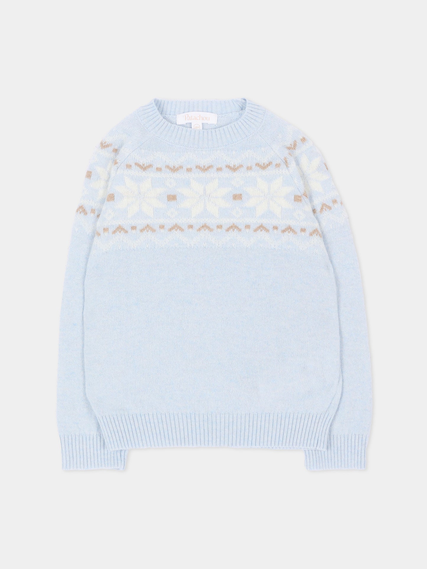 Maglione celeste per neonato,Patachou,PAP 47 SWE4333364 303