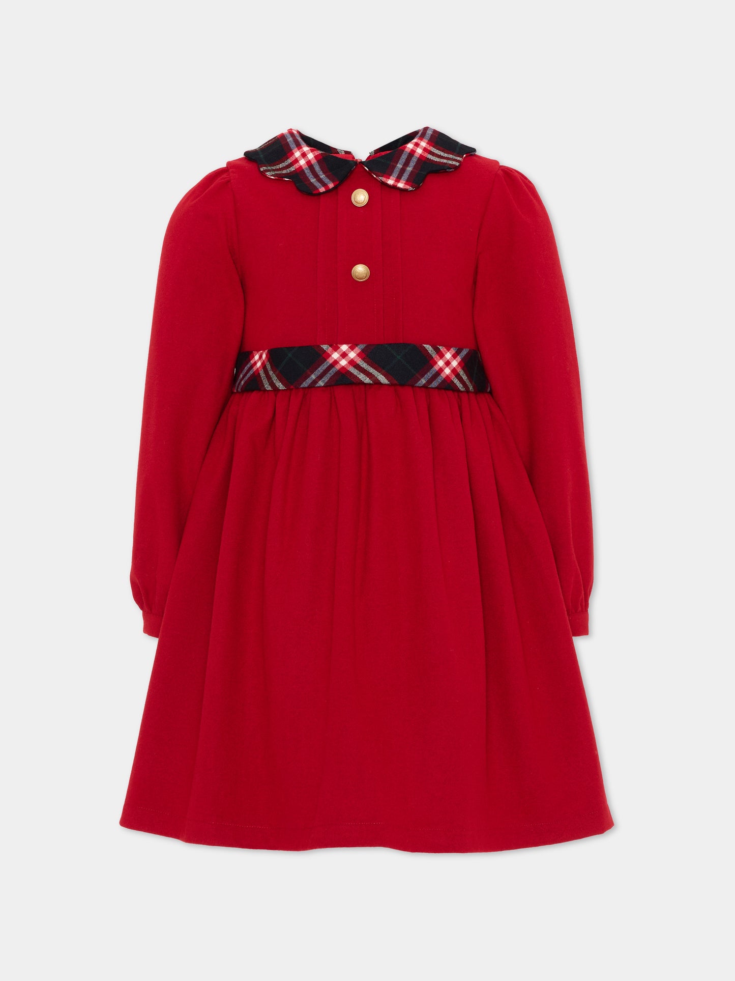 Abito elegante rosso per bambina,Patachou,PAP 47 VET4333266 960