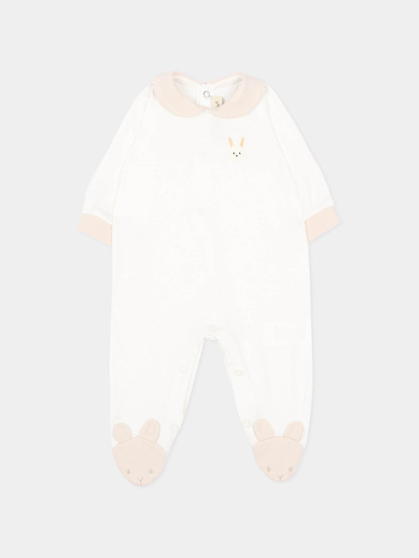 Tutina avorio per neonati con coniglietto Palin,Le Boo Beebè,CB030 T351 2021