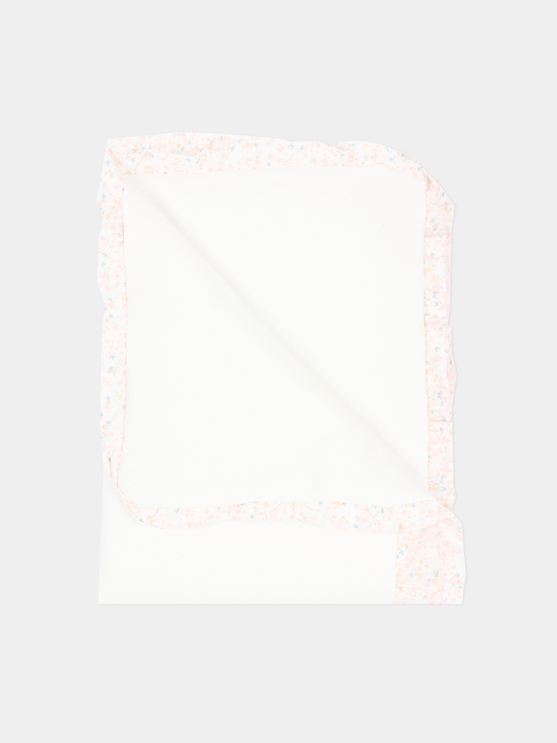 Coperta avorio per neonata con agnellino Olive,Le Boo Beebè,CBC022 T351 2030