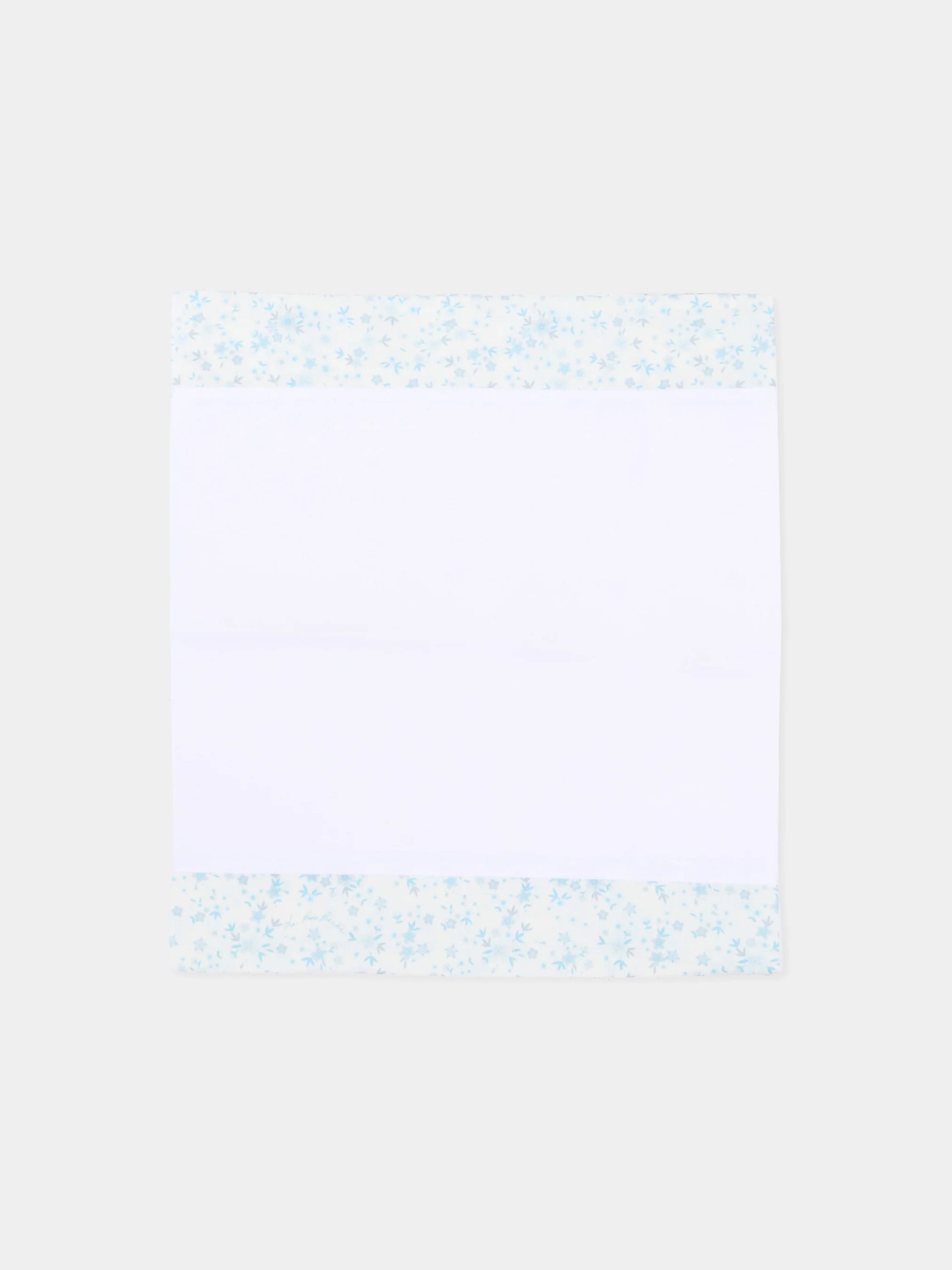 Lenzuolo bianco per neonato con agnellino Olive,Le Boo Beebè,CBL021 T469 1040