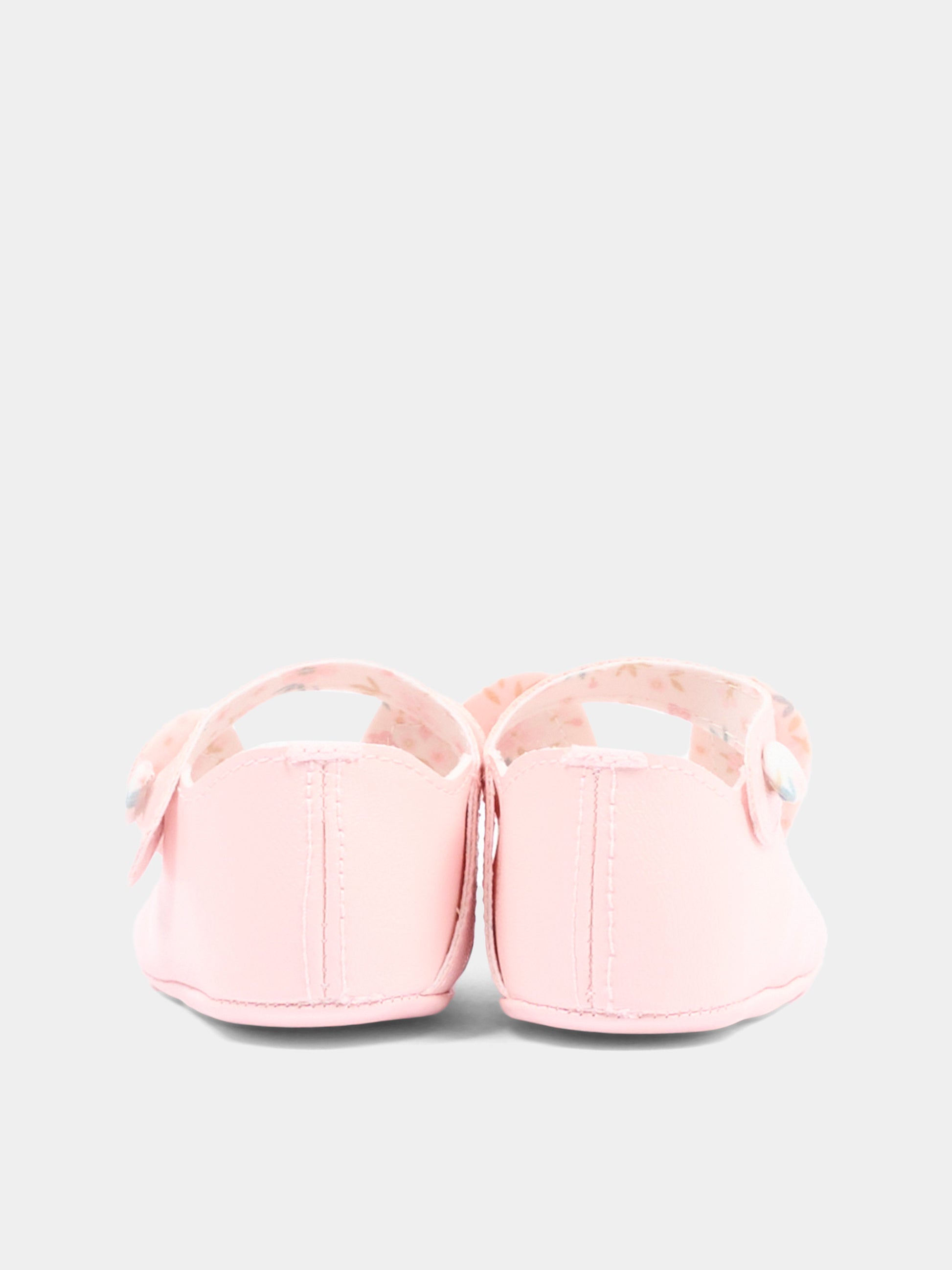 Ballerine rosa per neonata con coniglio,Le Boo Beebè,SBF00 30