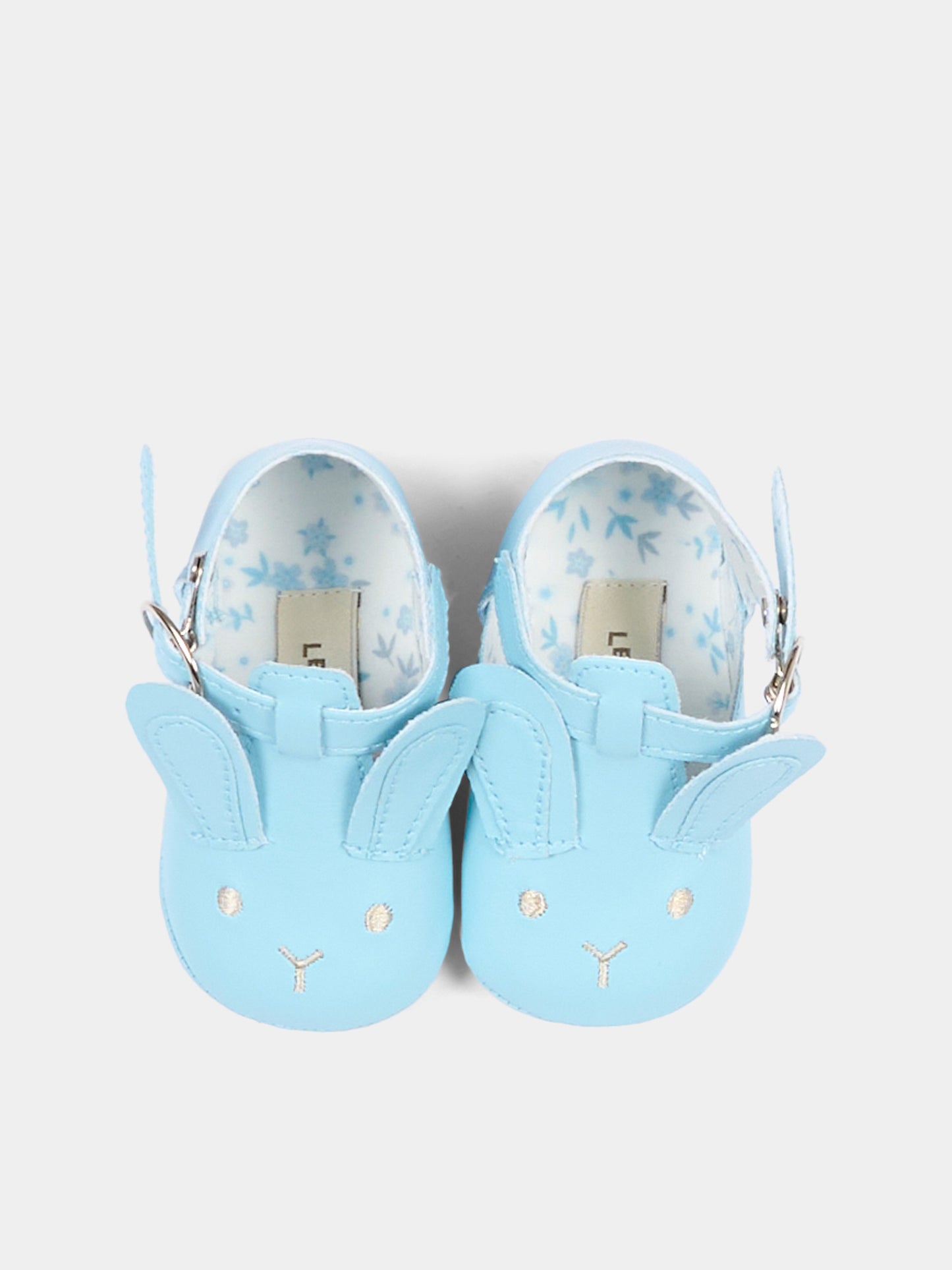 Occhio di bue celeste per neonato con coniglio,Le Boo Beebè,SBM00 40