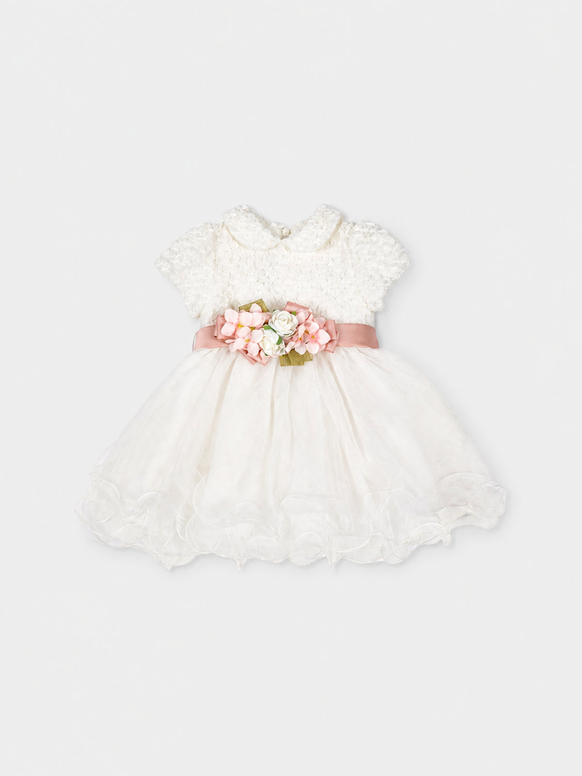 Abito elegante avorio per neonata,Colorichiari,FN108677 5027 1583