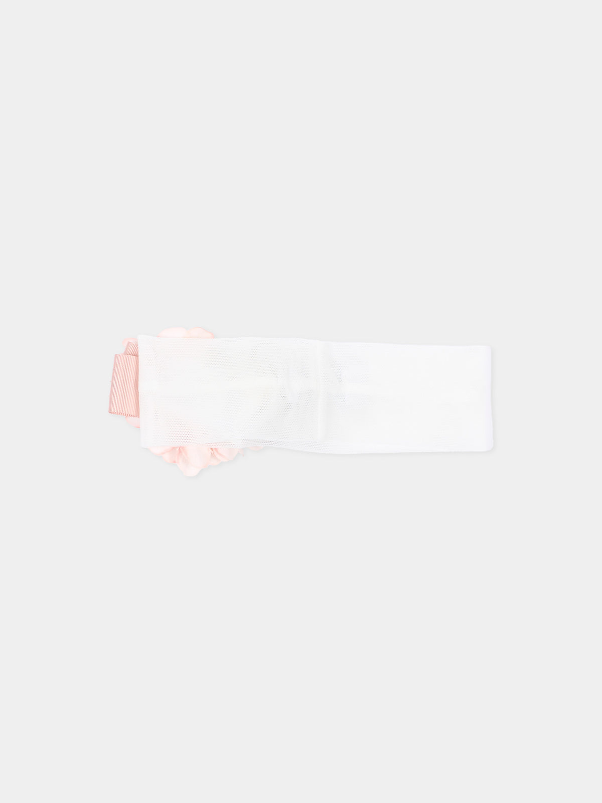 Fascia avorio per neonata con fiore,Colorichiari,FN978865 AF814 83