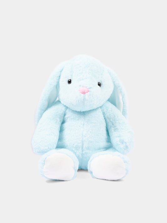 Peluche celeste Coniglio Palin per neonato,Le Boo Beebè,PALIN CELESTE