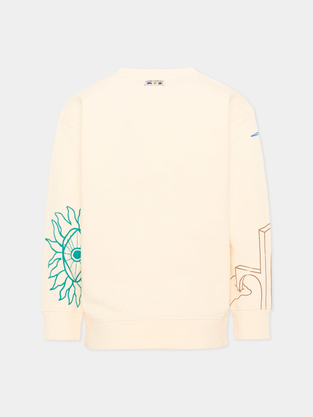 Felpa avorio per bambino con stampa,Scotch&soda,183338 100