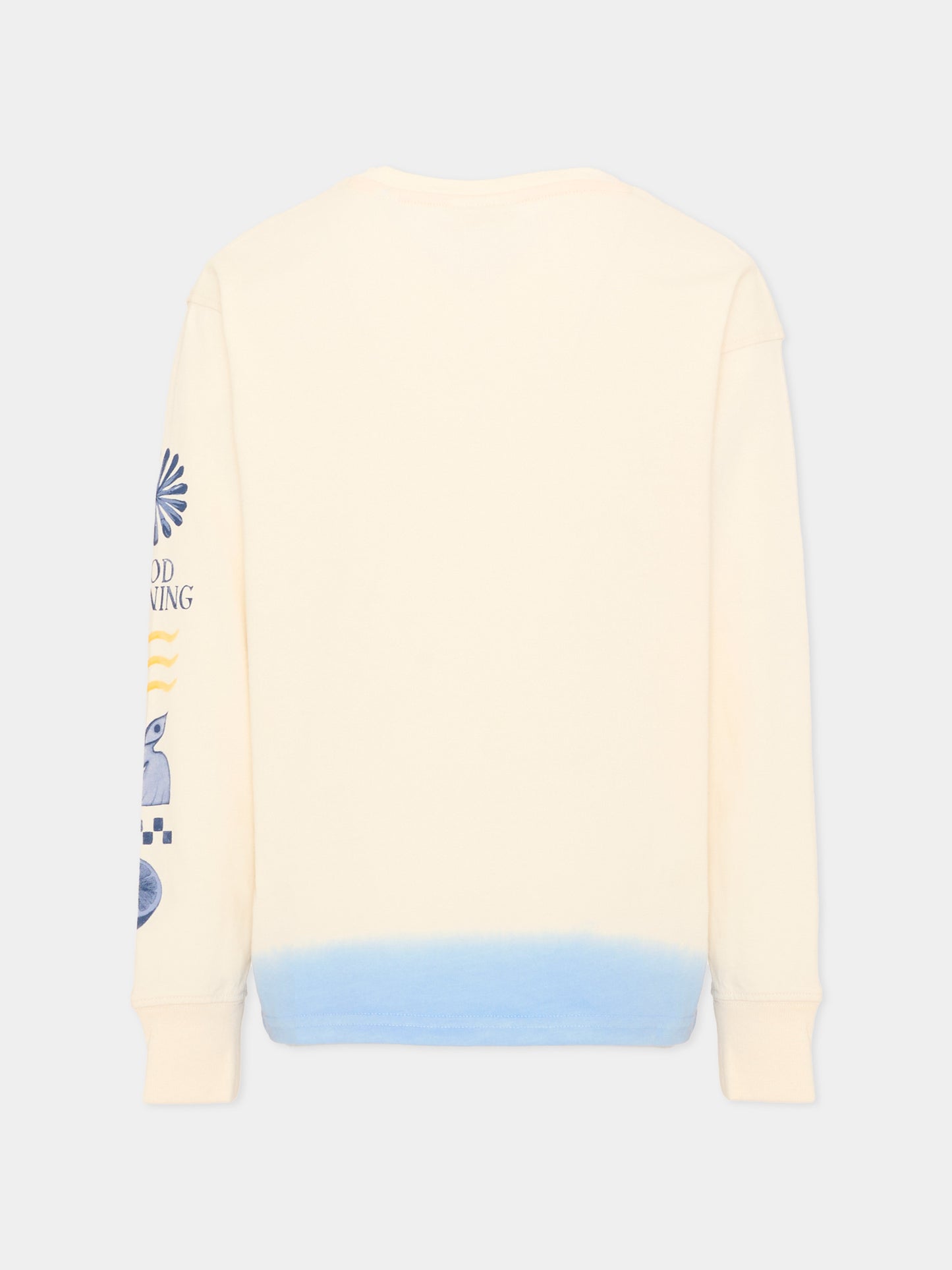 T-shirt avorio per bambini con stampa,Scotch&soda,184440 100