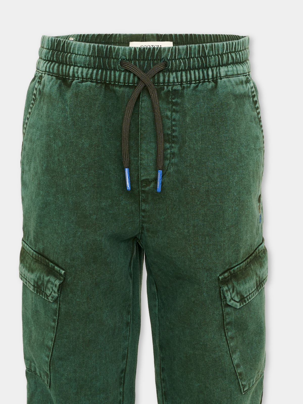 Pantalone verde per bambino cargo,Scotch&soda,183307 301