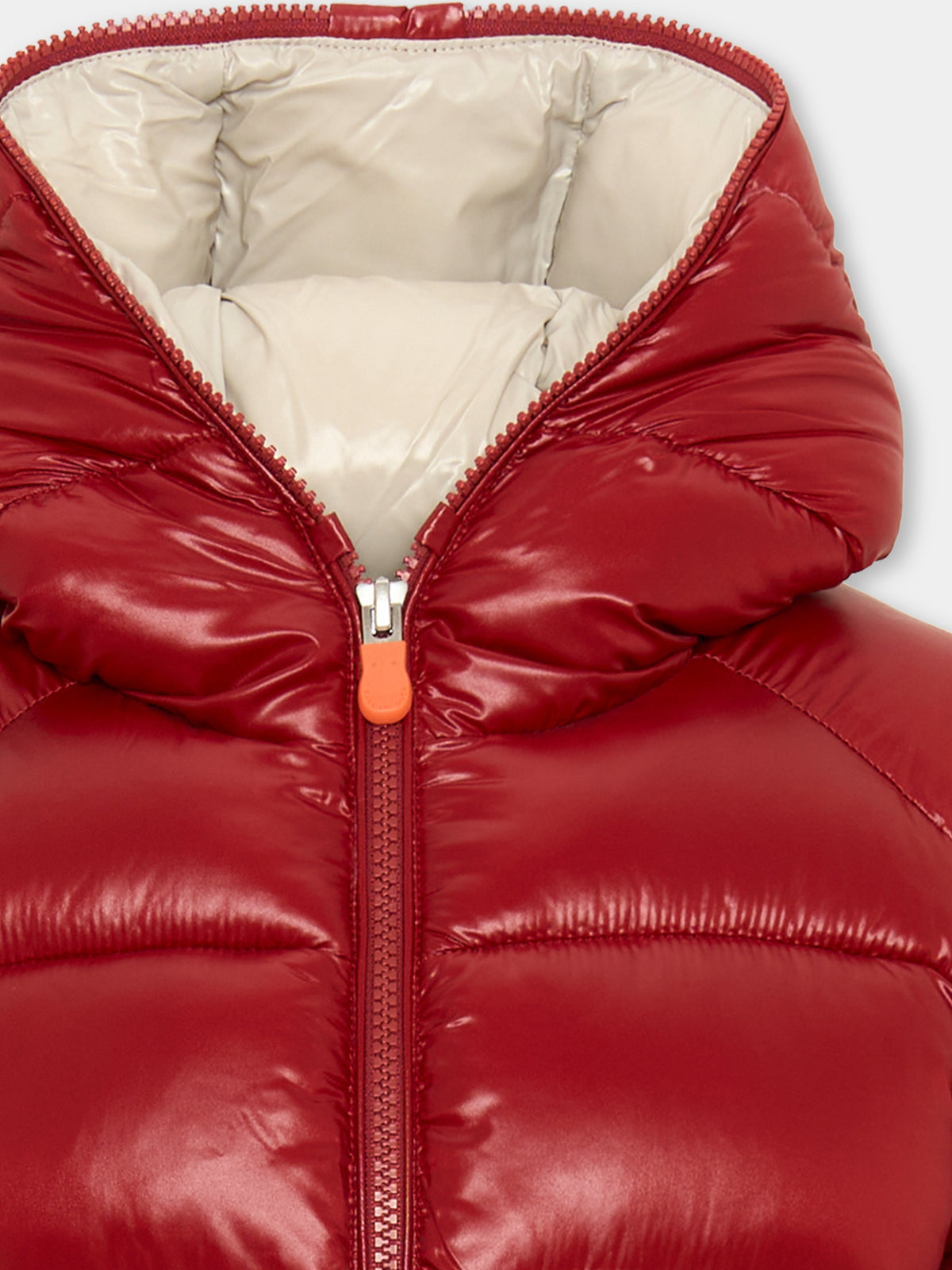Piumino rosso Artie per bambino,Save The Duck Kids,J31280B LOVE21 70040