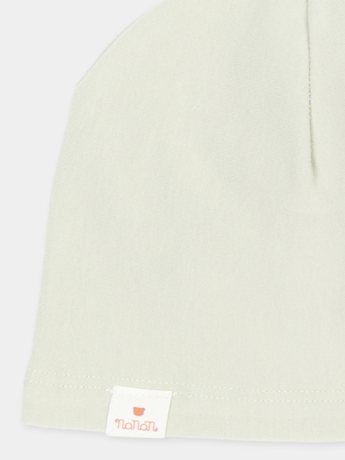 Cappello per neonato verde con logo,Nanán,I26168V