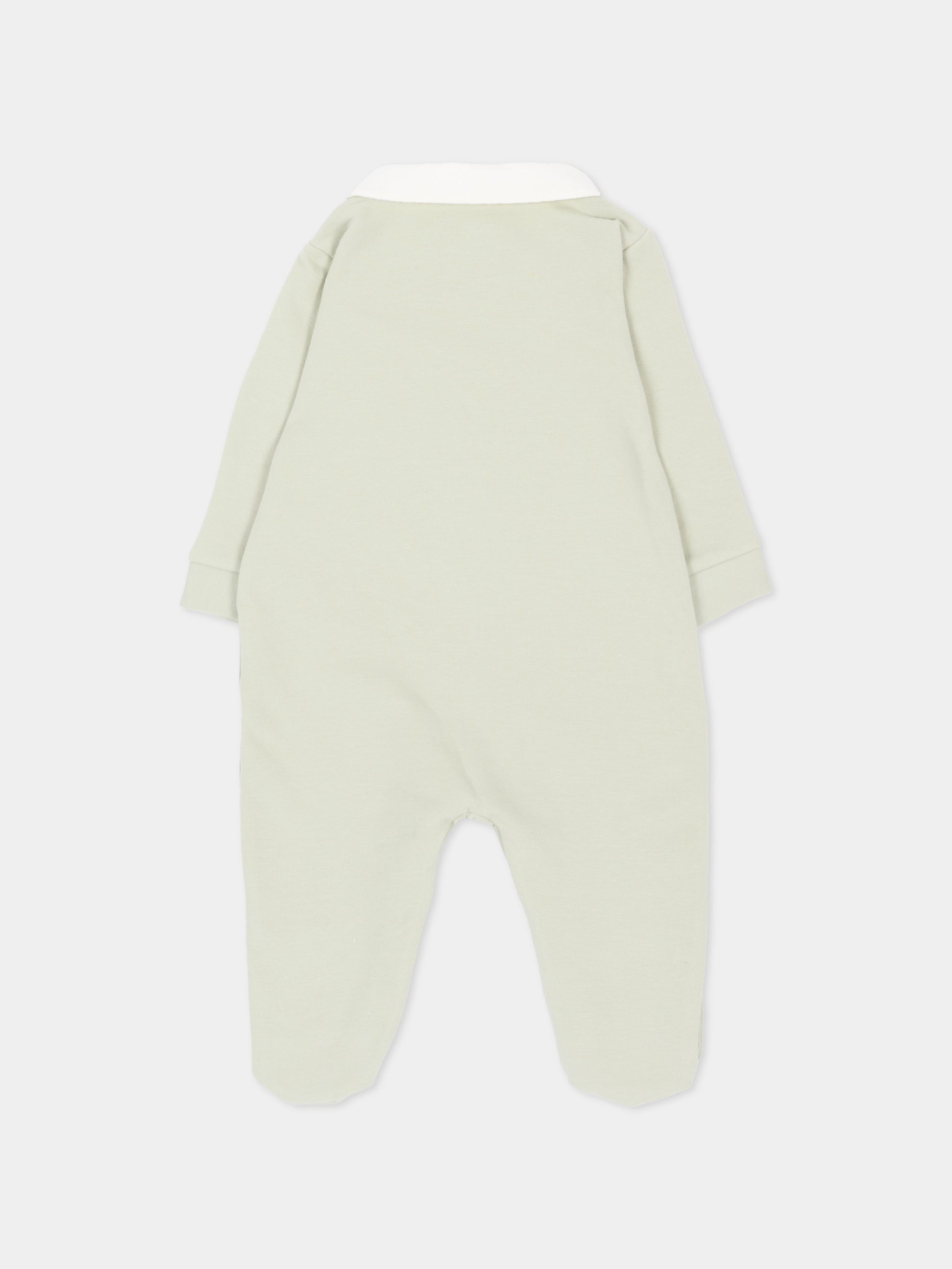 Tutina verde per neonati con orsetto,Nanán,I26165V