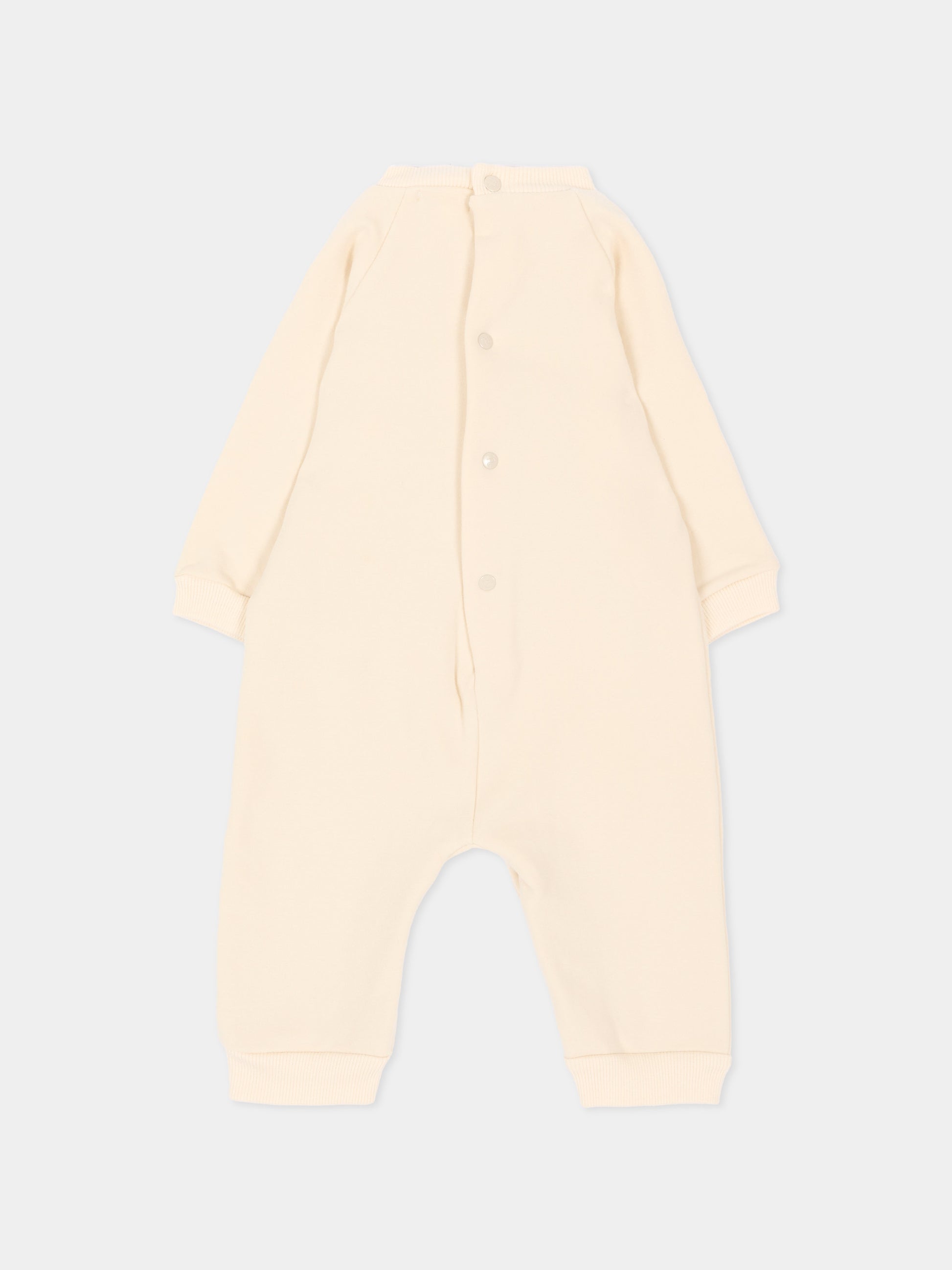 Tutina beige per neonati con orsetto,Nanán,I26166BE