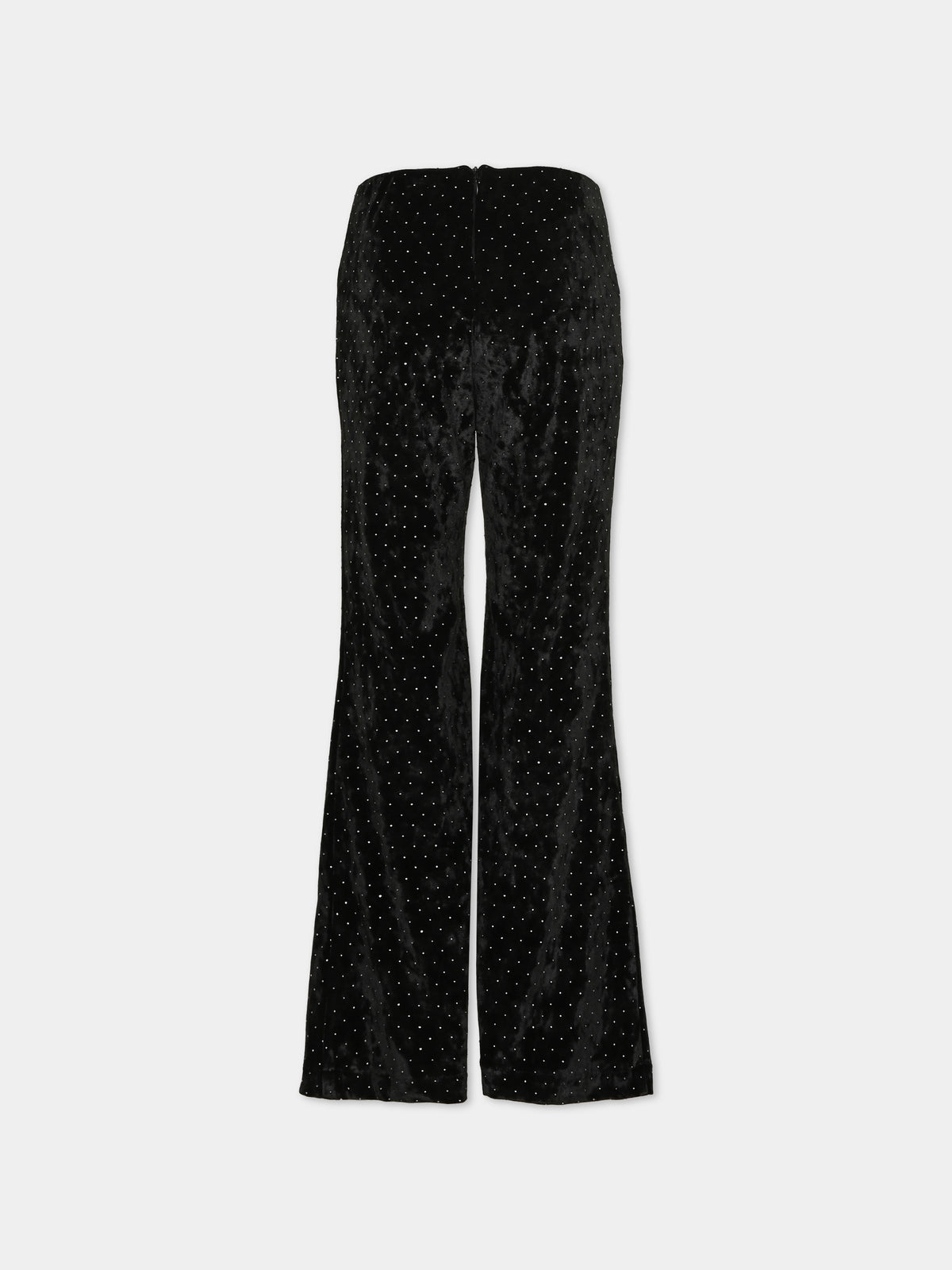 Pantalone neri con strass per bambina,Pinko,KFPA081 0 VE019 N000