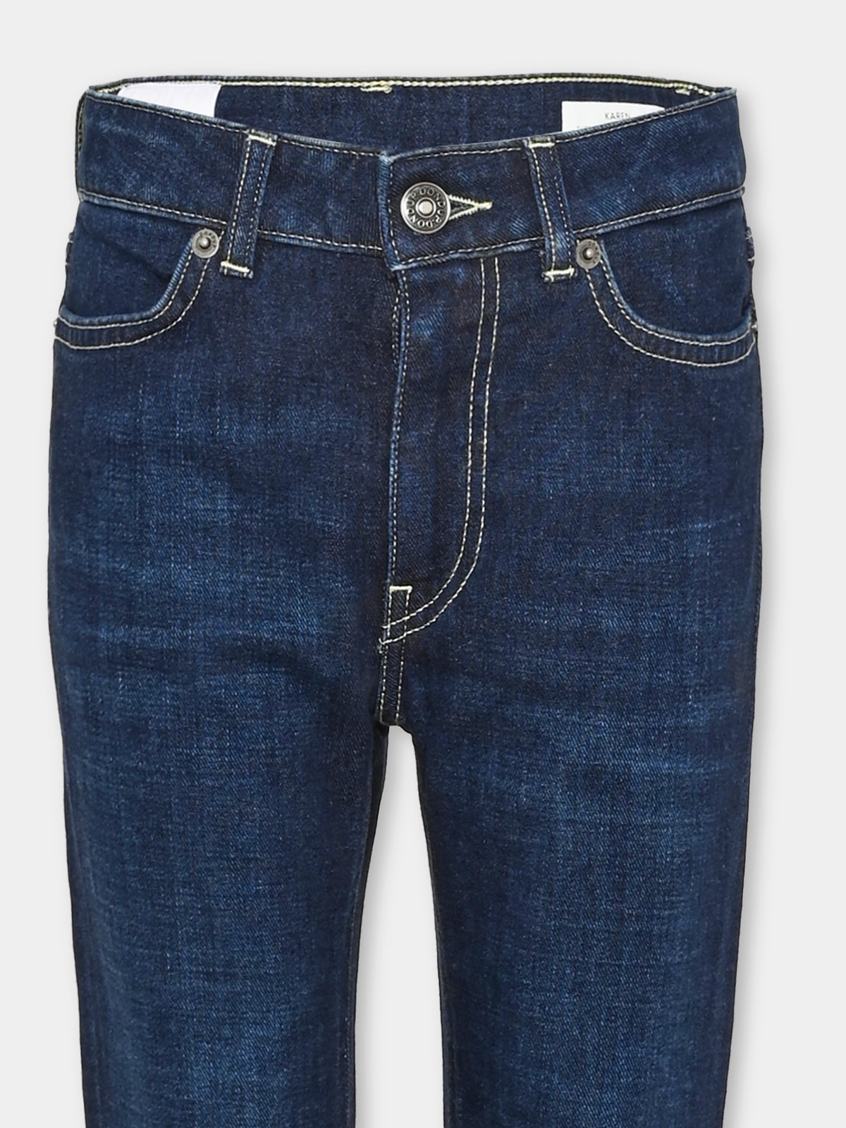 Jeans denim per bambina svasati,Dondup Kids,DFPA232 C DS039 4005