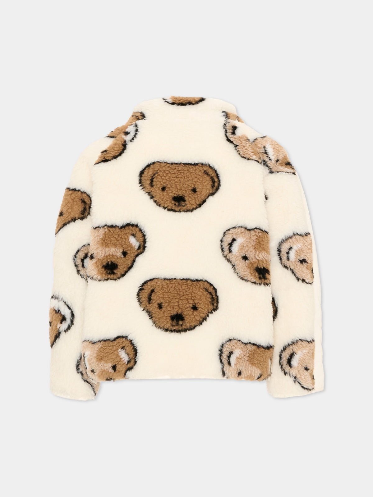 Ecopelliccia avorio per bambina,Burberry Kids,8131097 B7783