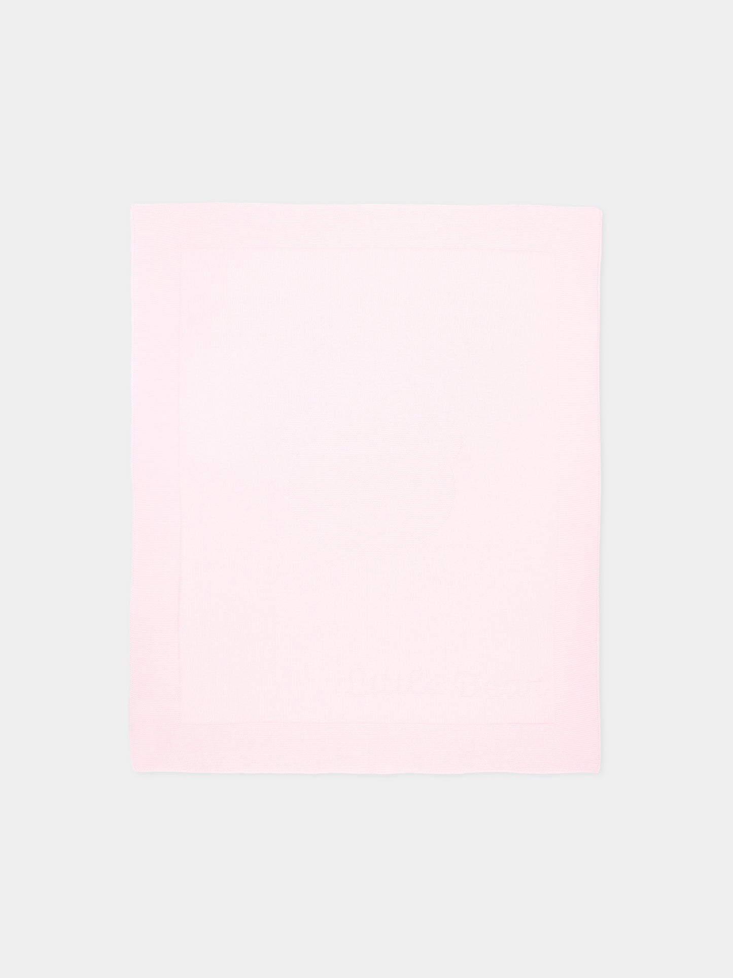 Coperta rosa per neonata in maglia,Little Bear,4133 CIPRIA