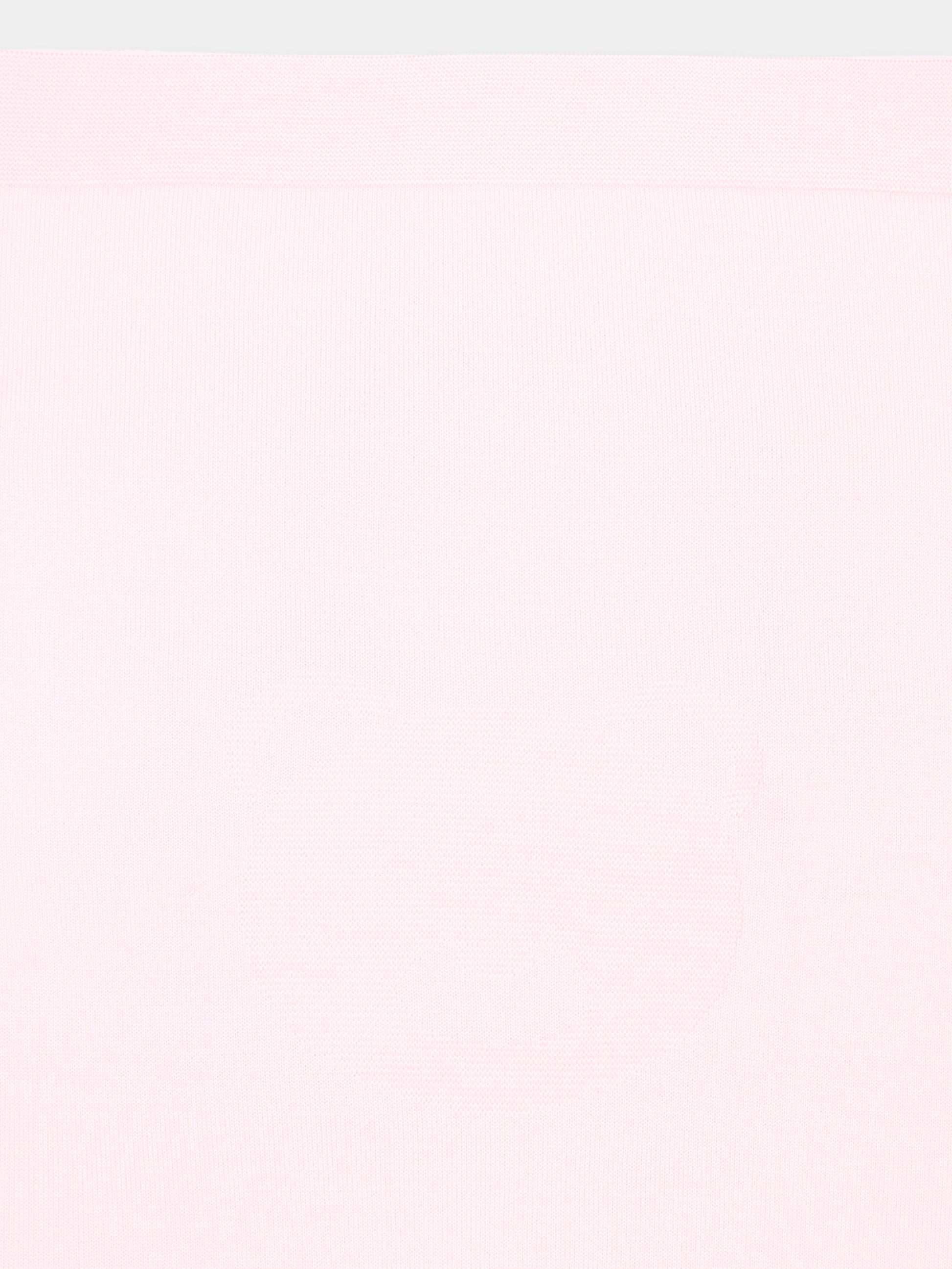 Coperta rosa per neonata in maglia,Little Bear,4133 CIPRIA