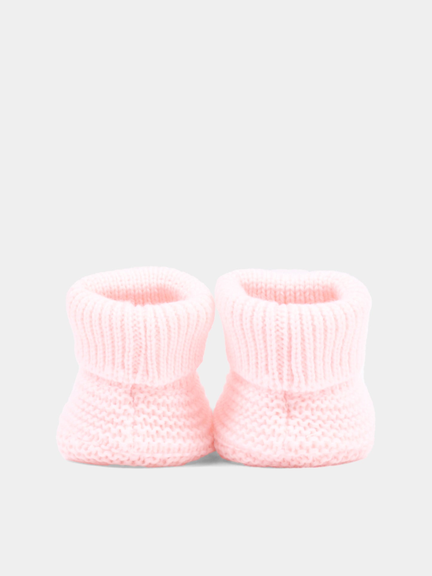 Babbucce rosa per neonata in tricot,Little Bear,4129 CIPRIA