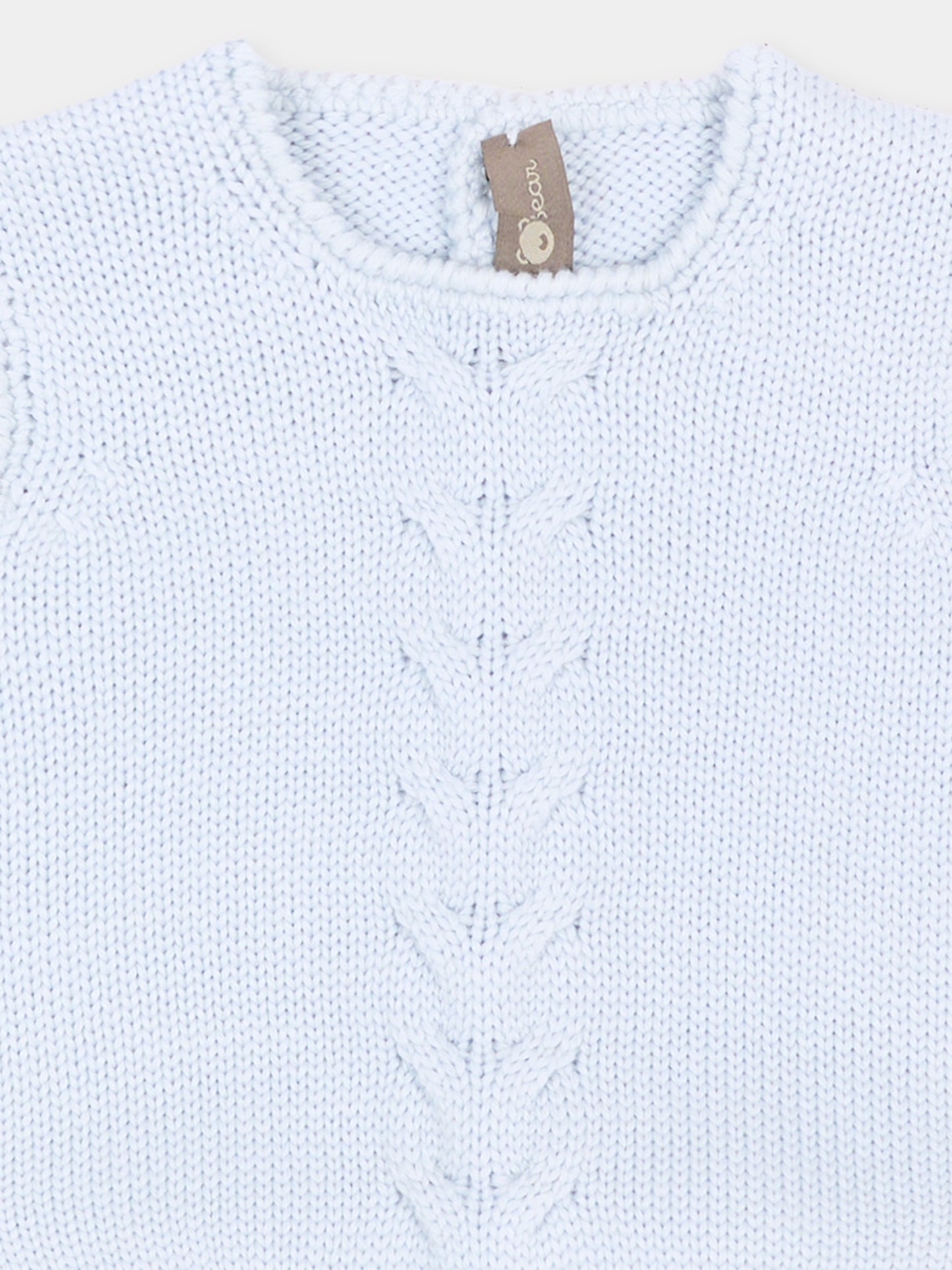 Gilet celeste per neonato,Little Bear,4019 CIELO