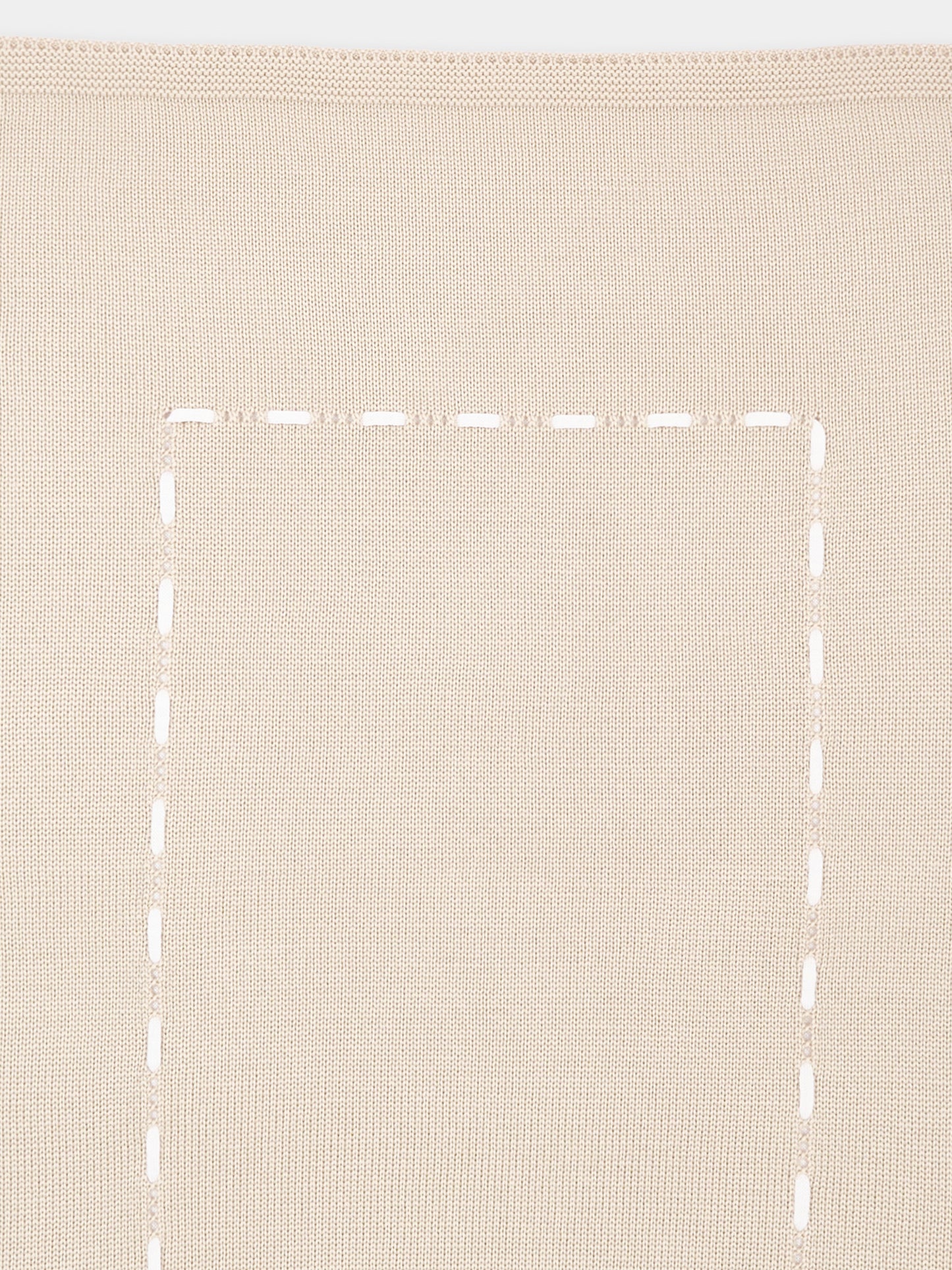 Copertina avorio per neonati in maglia,Little Bear,4105 BURRO/LATTE
