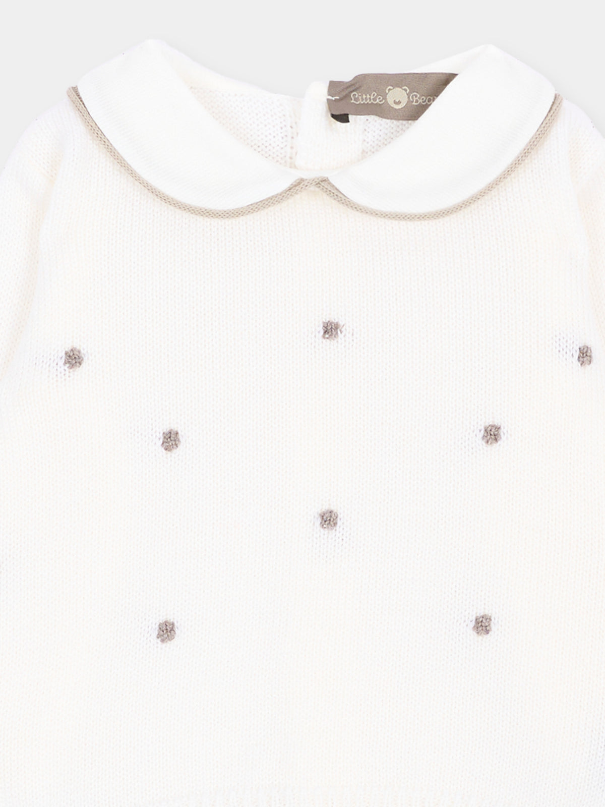 Completo nascita beige per neonato,Little Bear,4109 LATTE/TORTORA