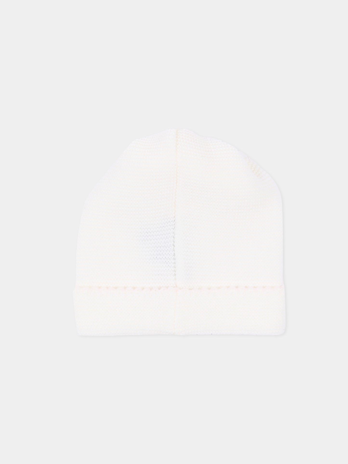 Cappello avorio per neonata,Little Bear,4124 LATTE/ROSA