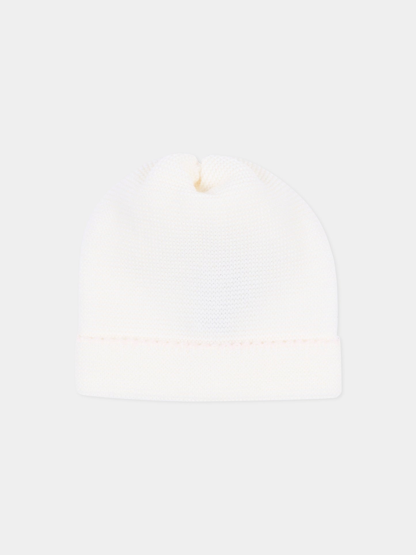 Cappello avorio per neonata,Little Bear,4124 LATTE/ROSA