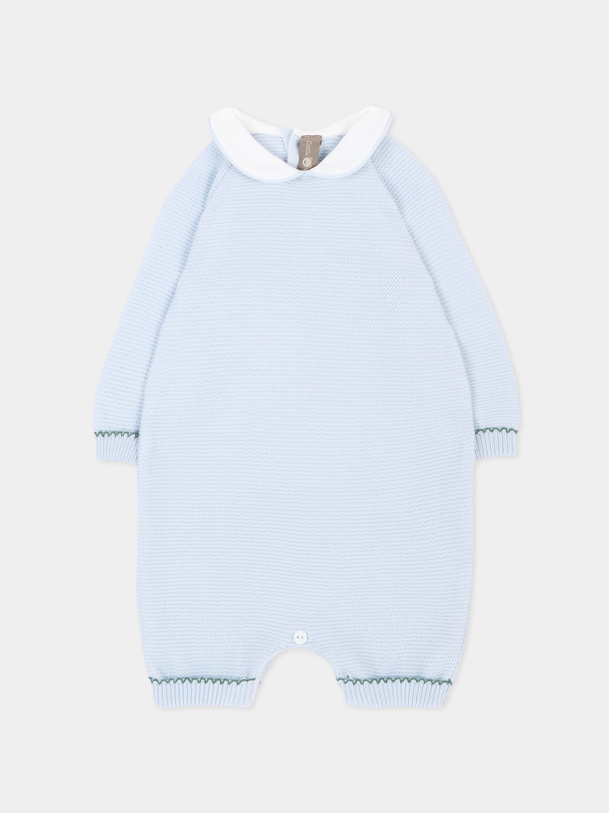 Tutina celeste per neonato,Little Bear,4127 CIELO/BOSCO