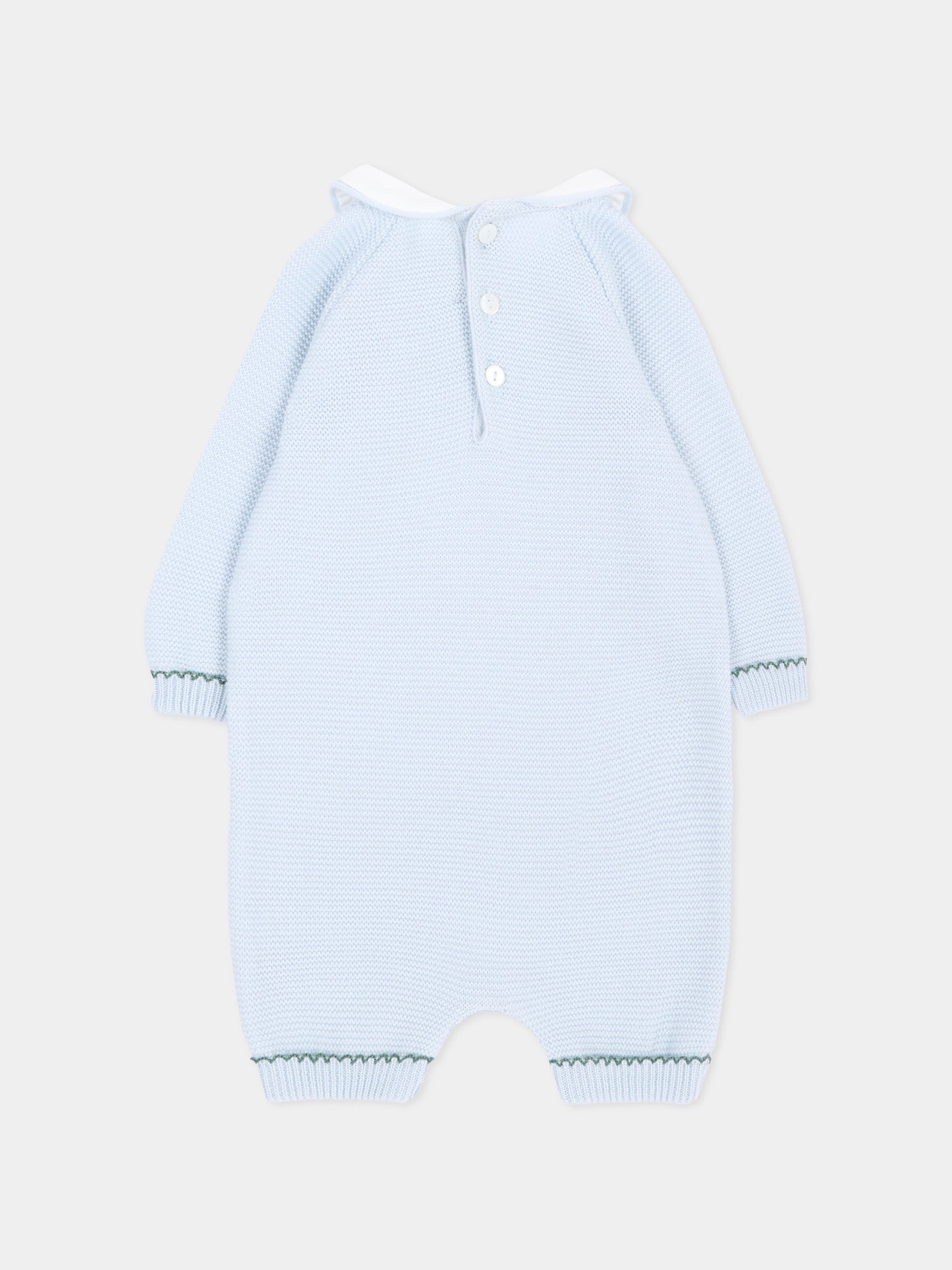 Tutina celeste per neonato,Little Bear,4127 CIELO/BOSCO