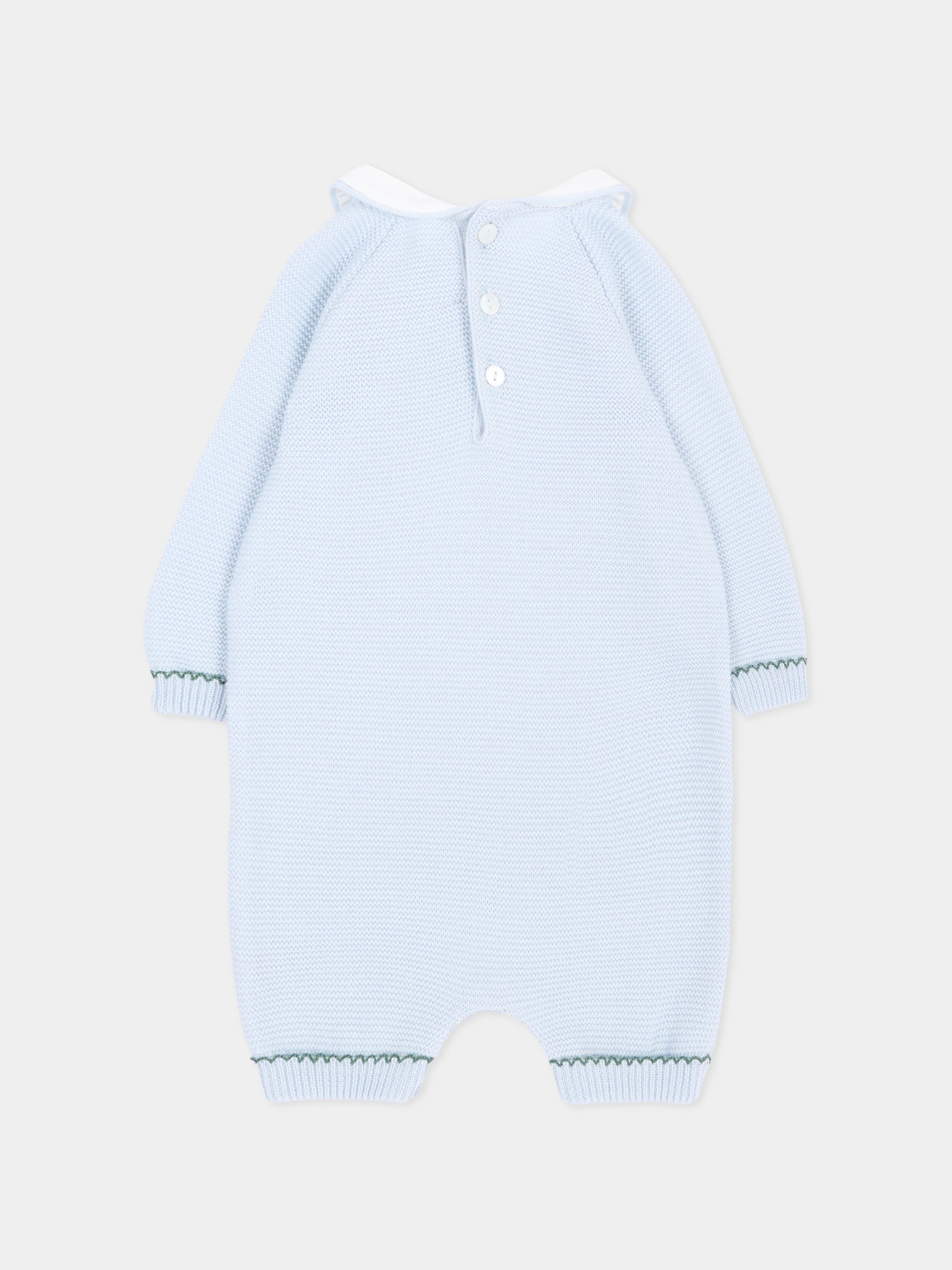 Tutina celeste per neonato,Little Bear,4127 CIELO/BOSCO