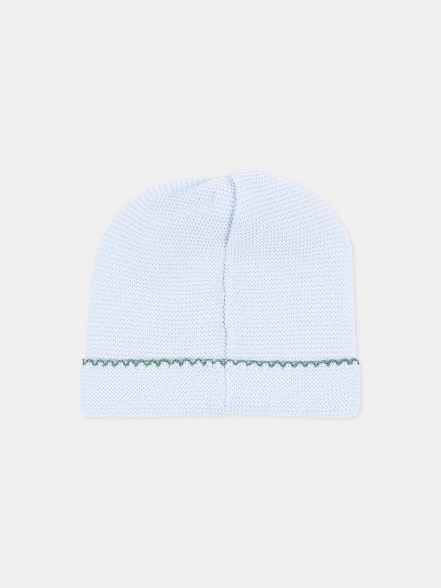Cappello celeste per neonato,Little Bear,4124 CIELO/BOSCO