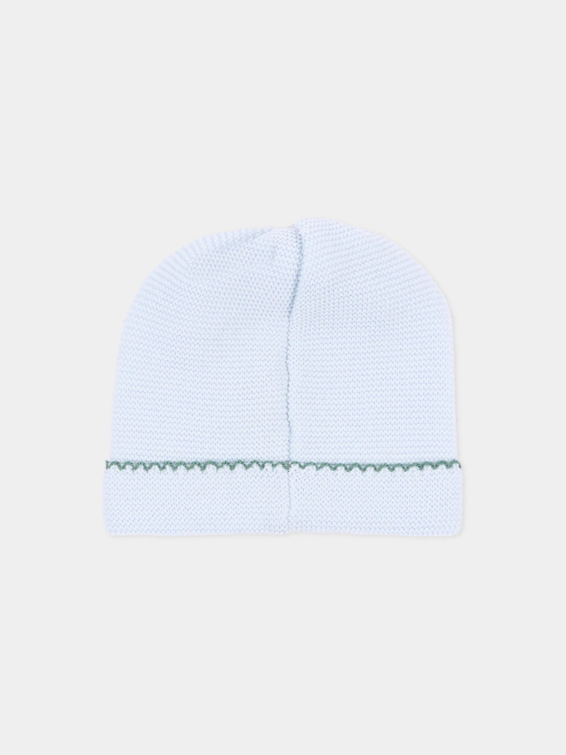 Cappello celeste per neonato,Little Bear,4124 CIELO/BOSCO