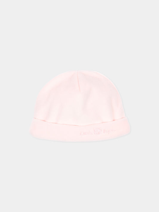 Cappello rosa per neonata,Little Bear,4054 ROSA