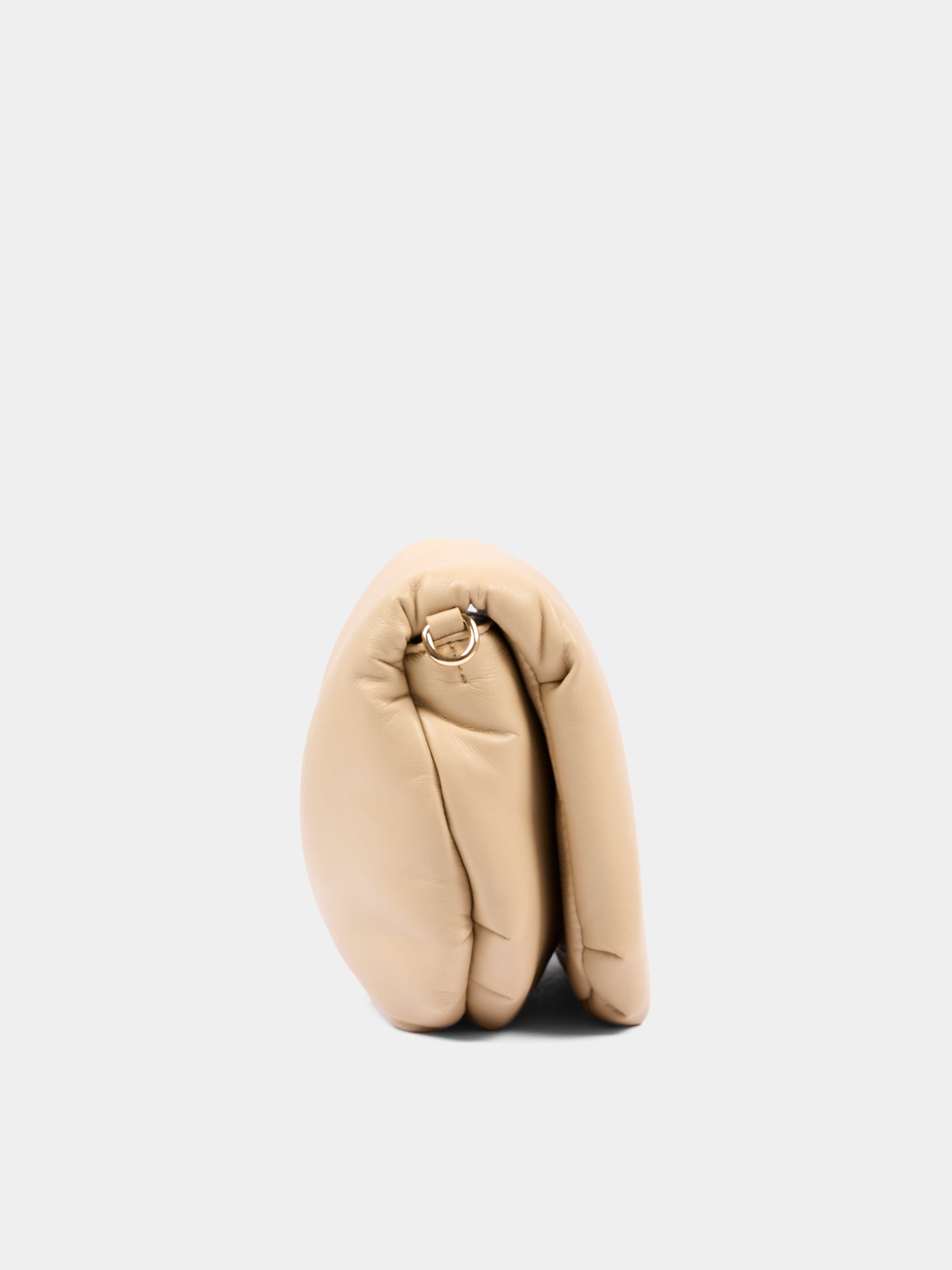 Borsa beige con logo per bambina,Msgm Kids,F5MSJGBA100 MS030