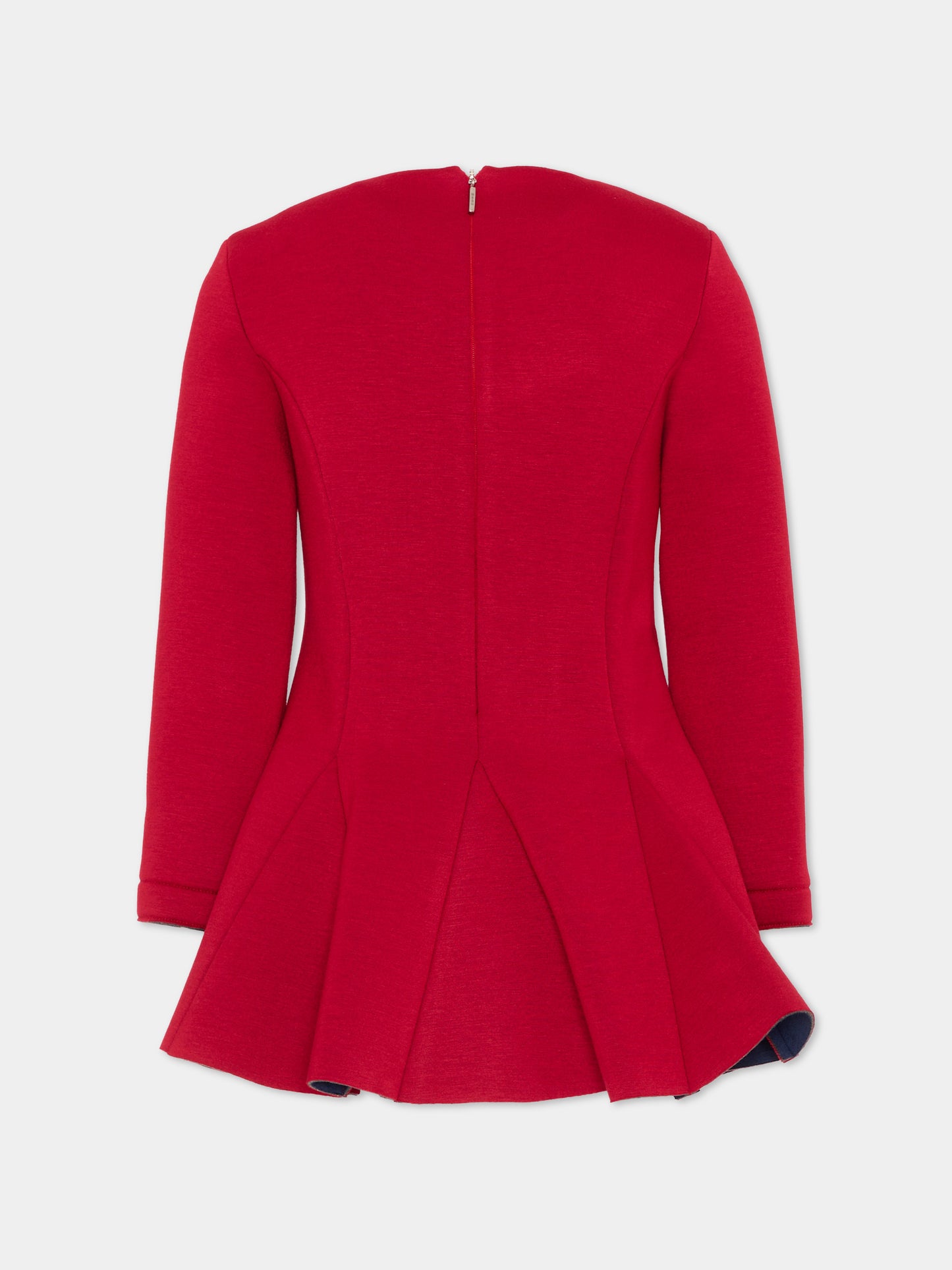 Vestito rosso per bambina con logo,Msgm Kids,F5MSJGDR196 MS031