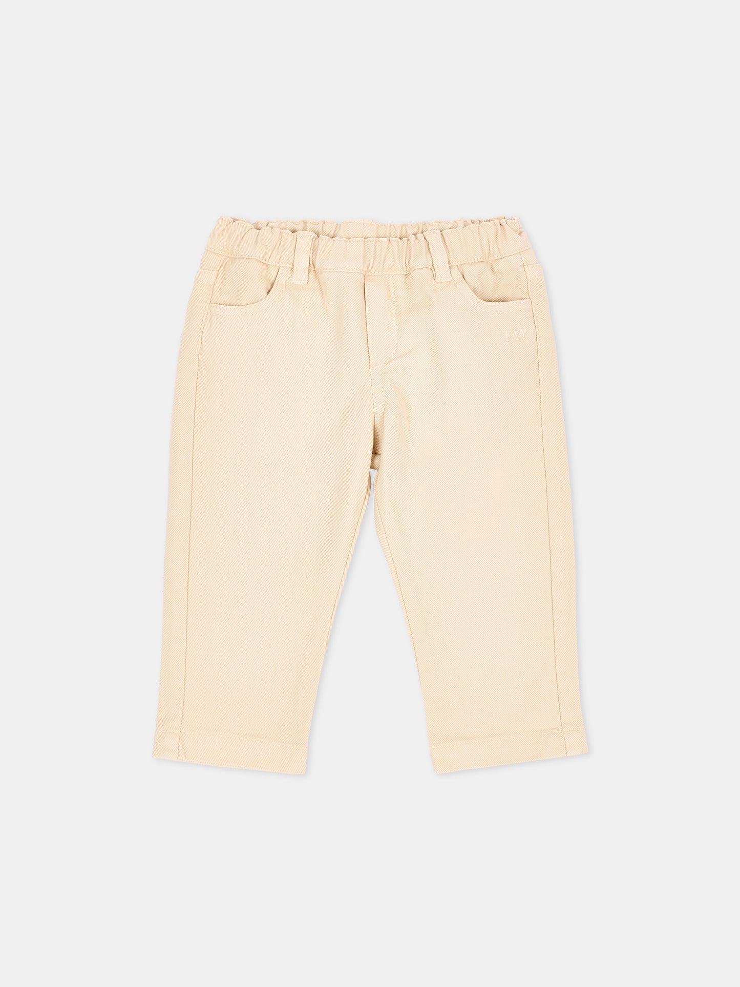 Pantalone beige per neonato,Fay Kids,FZ6320 Z3702 115