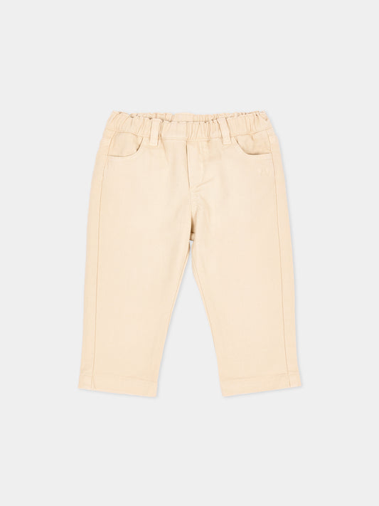 Pantalone beige per neonato,Fay Kids,FZ6320 Z3702 115