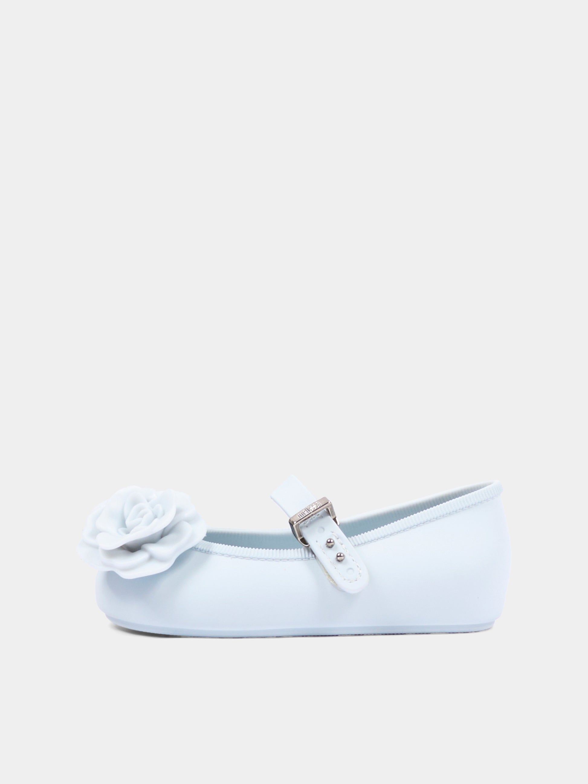 Ballerine celesti per bambina con rosa,Mini Melissa,S-37823-BO982