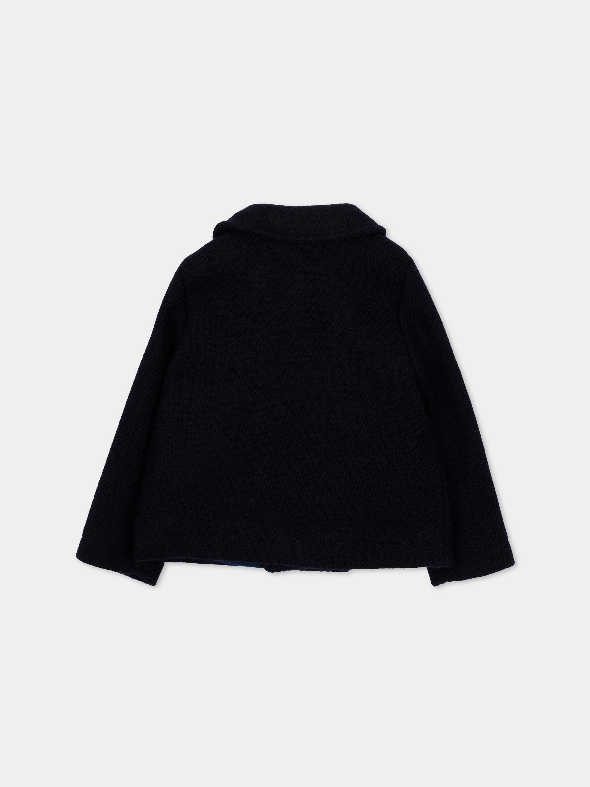 Cappotto blu per neonato doppiopetto,Mariella Ferrari,GBF6 087