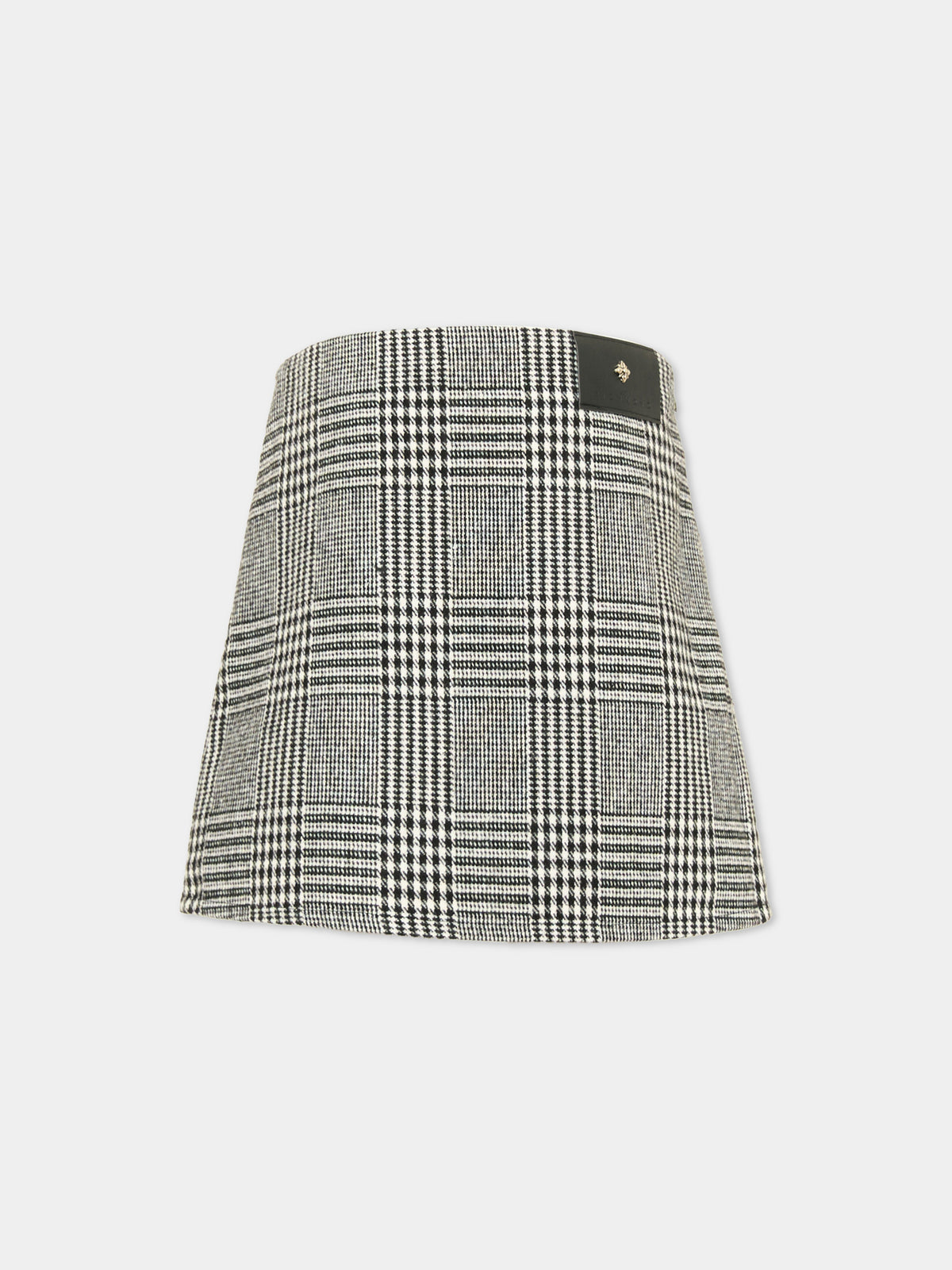Gonna grigia tweed per bambina,Richmond,RGA26071GO TWEED TWEED