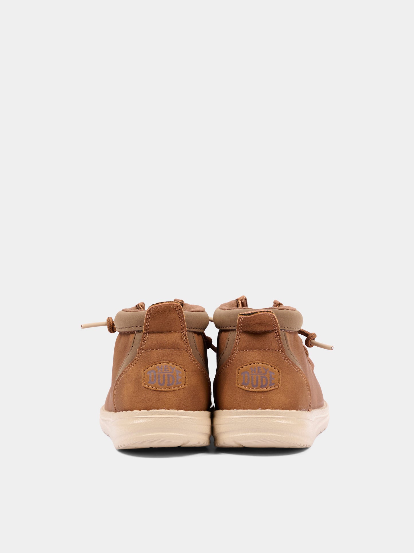 Sneakers marroni per bambino,Hey Dude,44224 2DU HDY2