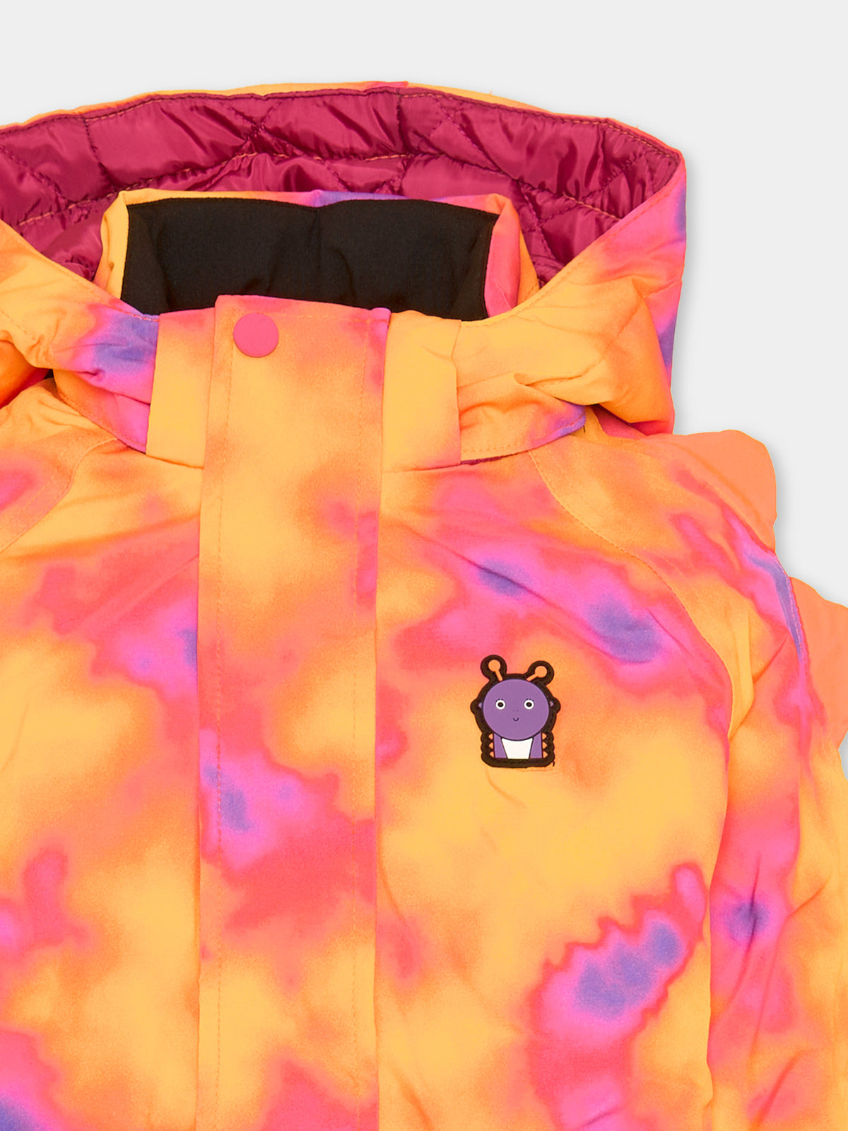 Piumino da neve multicolor Camo The Alien per bambini,Roarsome,ALIEN SOLAR FLARE SKI JACKET