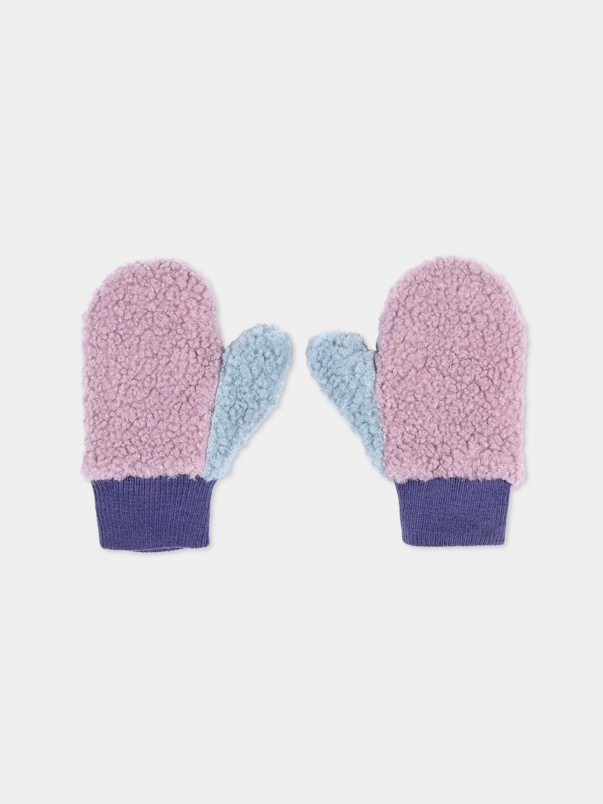 Guanti lilla per bambina,Roarsome,PURPLE MITTENS