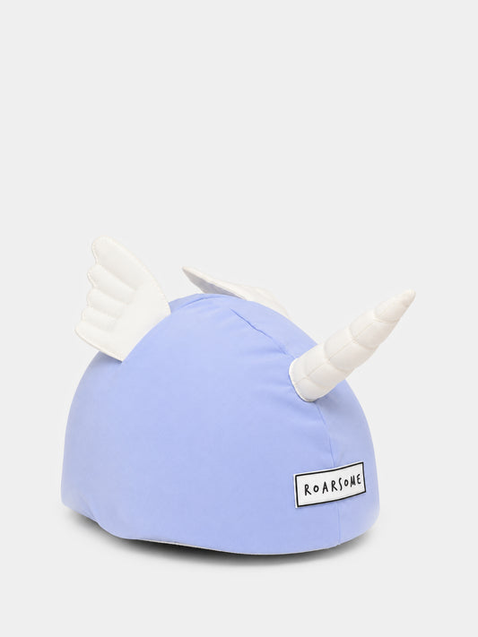 Copricasco lilla Sparkle The Unicorn per bambina,Roarsome,SPARKLE THE UNICORN HELMET COVERS