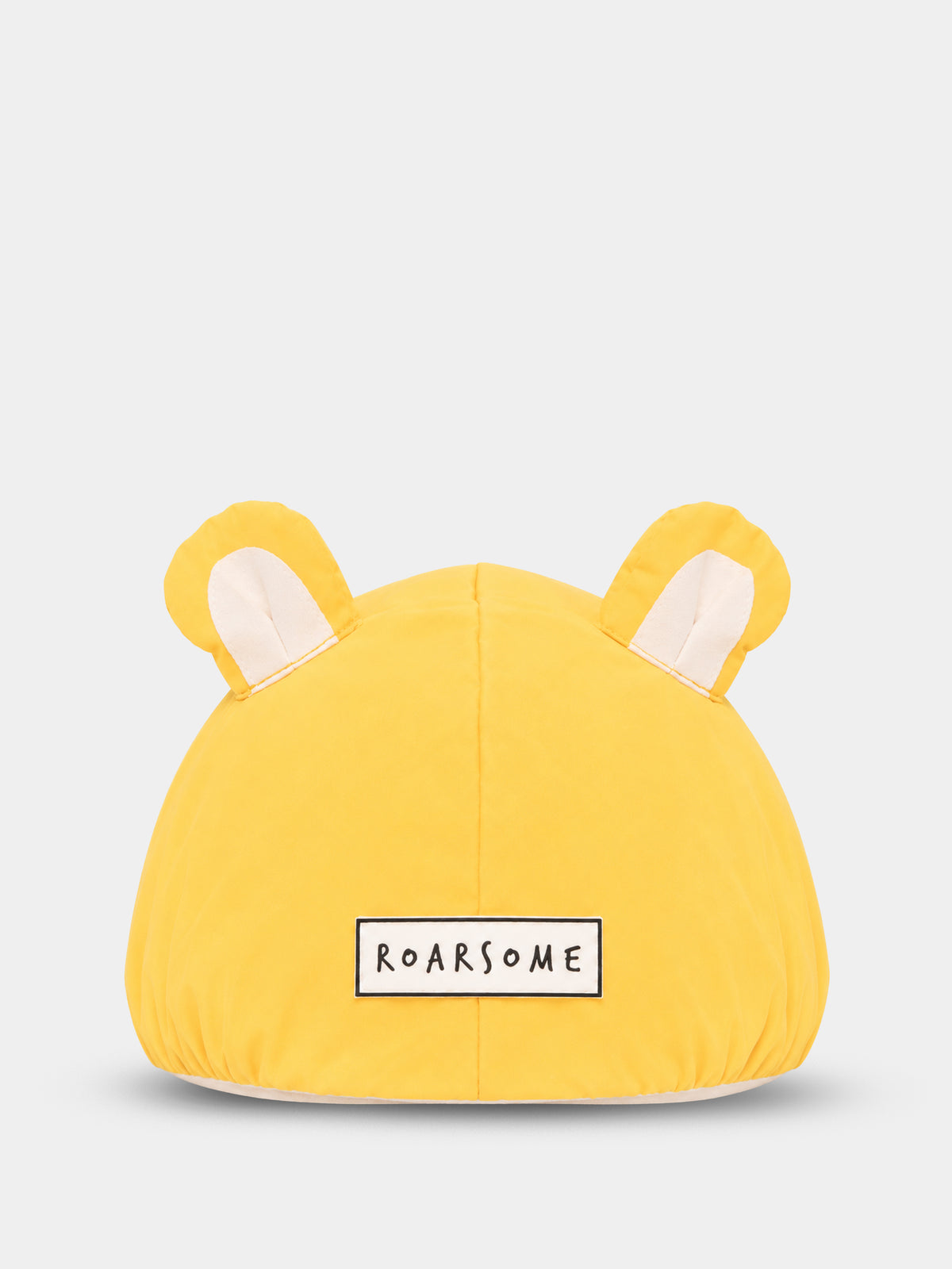 Copricasco giallo Cub The Lion per bambino,Roarsome,CUB THE LION HELMET COVERS